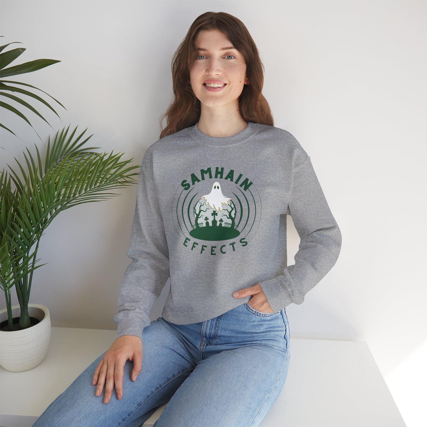 SAMHAIM EFFECTS Unisex Heavy Blend Crewneck Sweatshirt