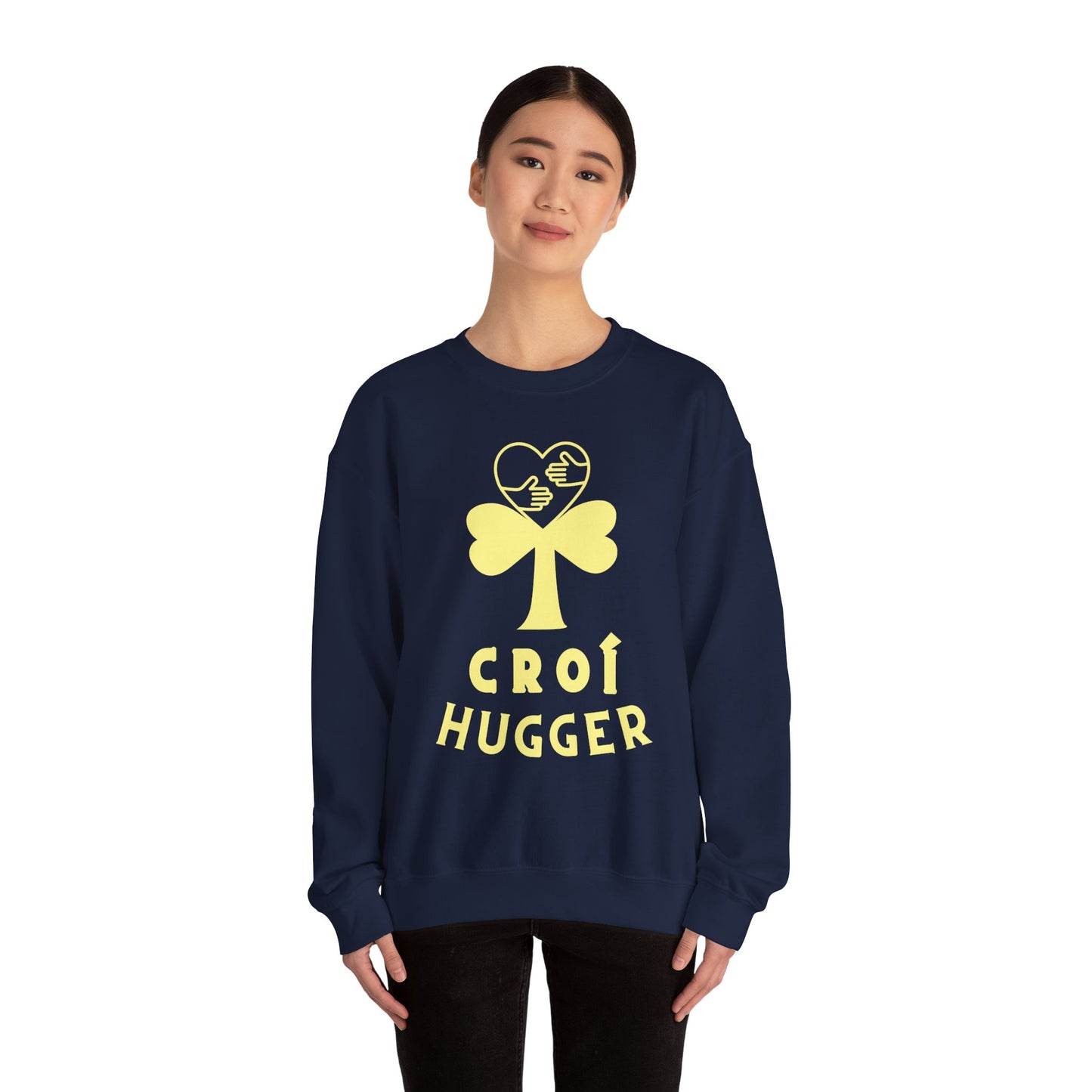 CROÍ HUGGER Unisex Heavy Blend™ Crewneck Sweatshirt