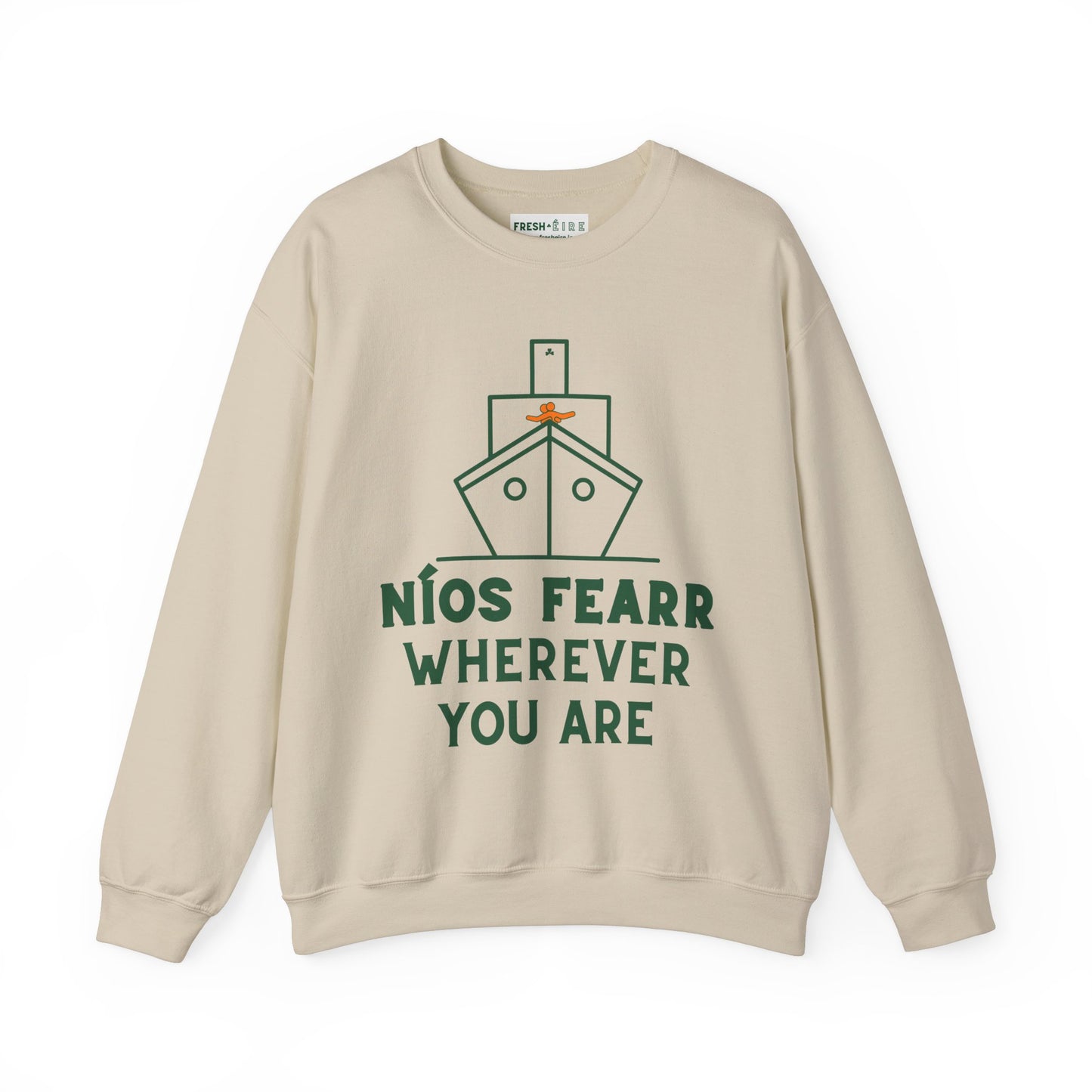 NÍOS FEARR, WHEREVER YOU ARE Unisex Heavy Blend™ Crewneck Sweatshirt