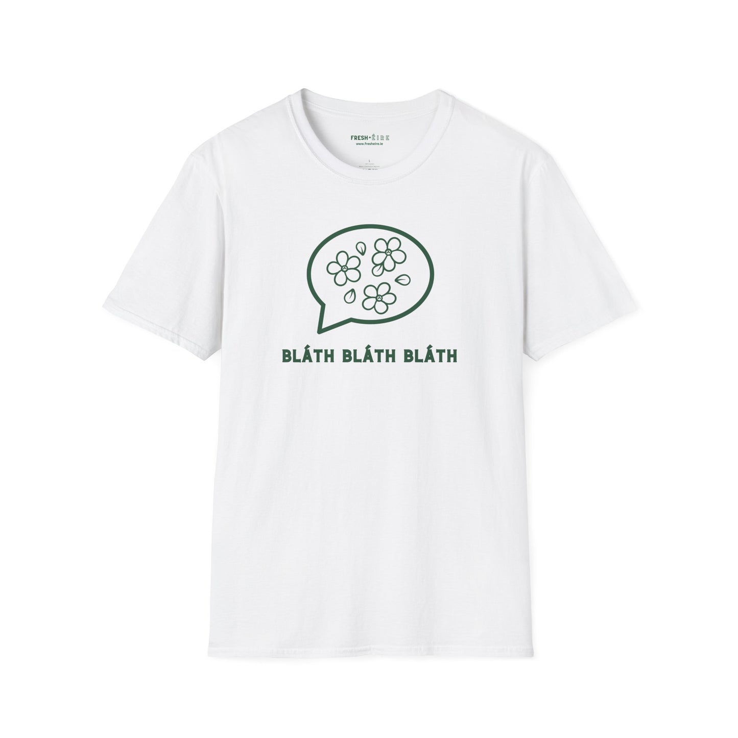 BLÁTH BLÁTH BLÁTH Unisex Softstyle 100% Cotton T-Shirt