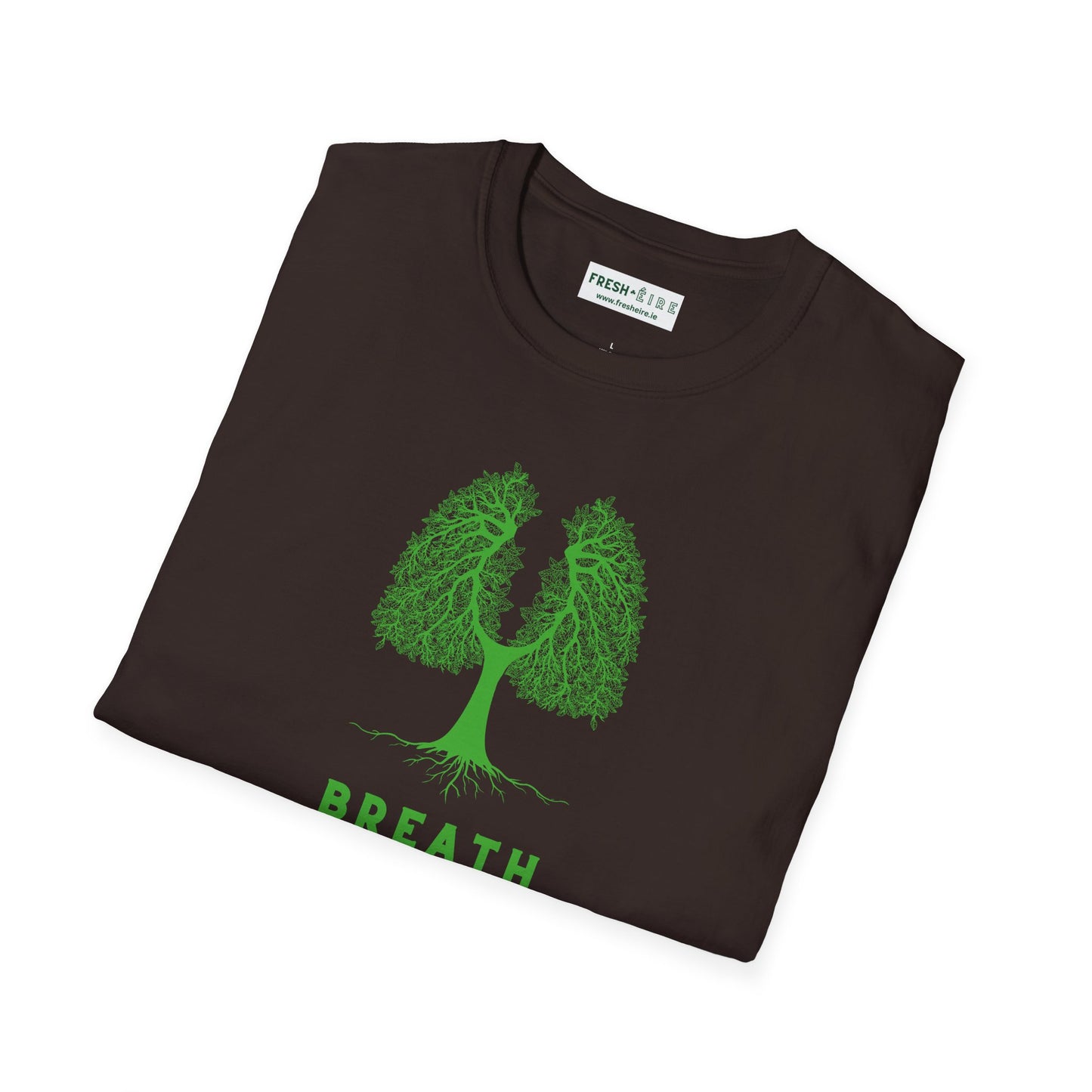 BREATH OF FRESH ÉIRE Unisex Softstyle 100% Cotton T-Shirt