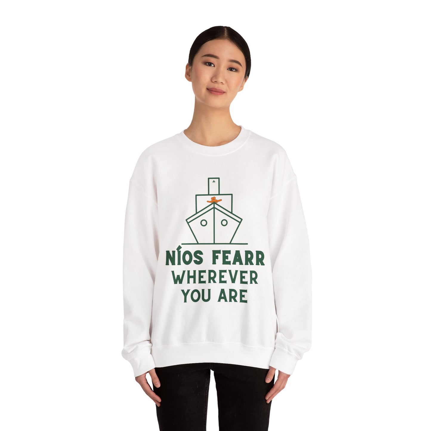 NÍOS FEARR, WHEREVER YOU ARE Unisex Heavy Blend™ Crewneck Sweatshirt