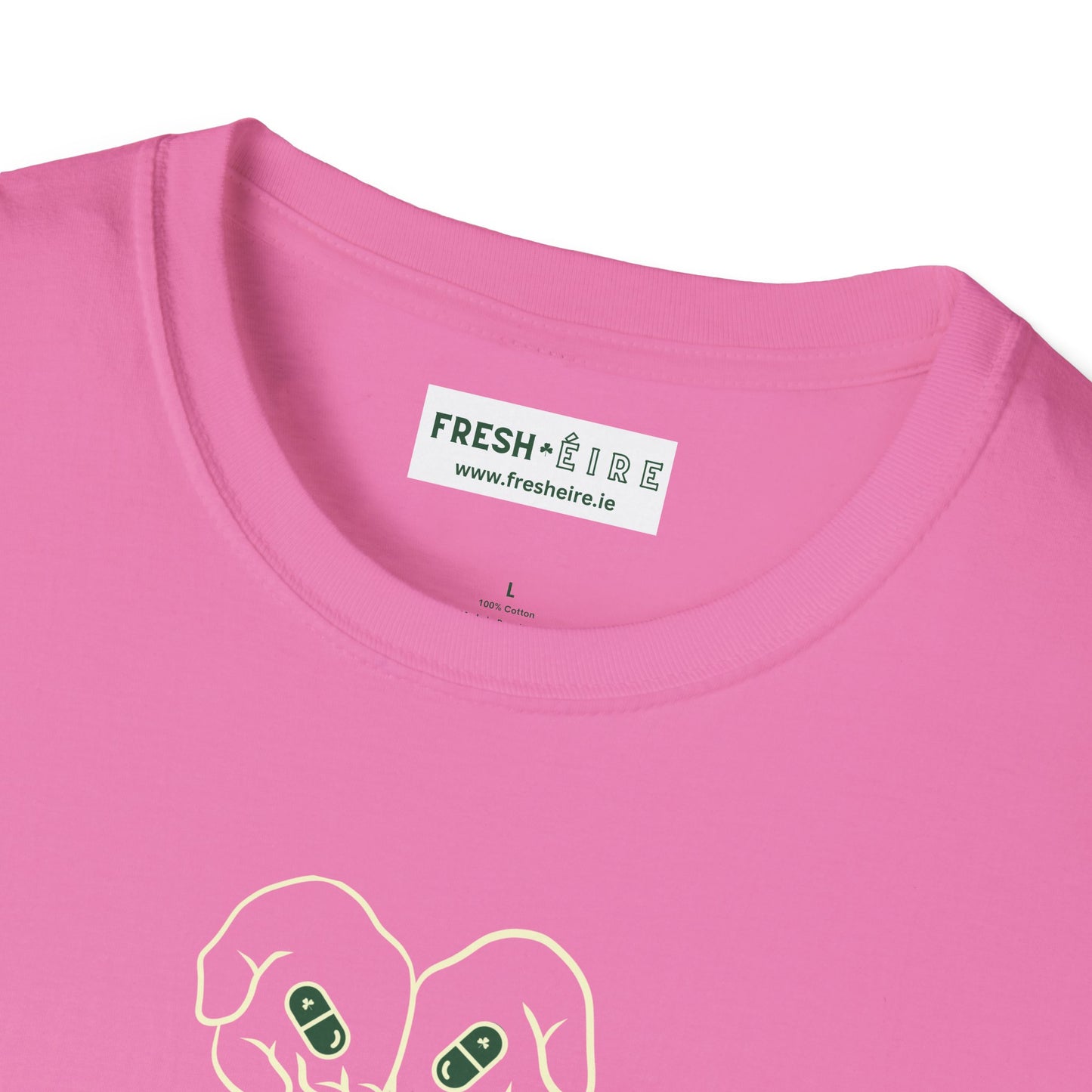 GO LEISCE IN THE MATRIX Unisex Softstyle 100% Cotton T-Shirt