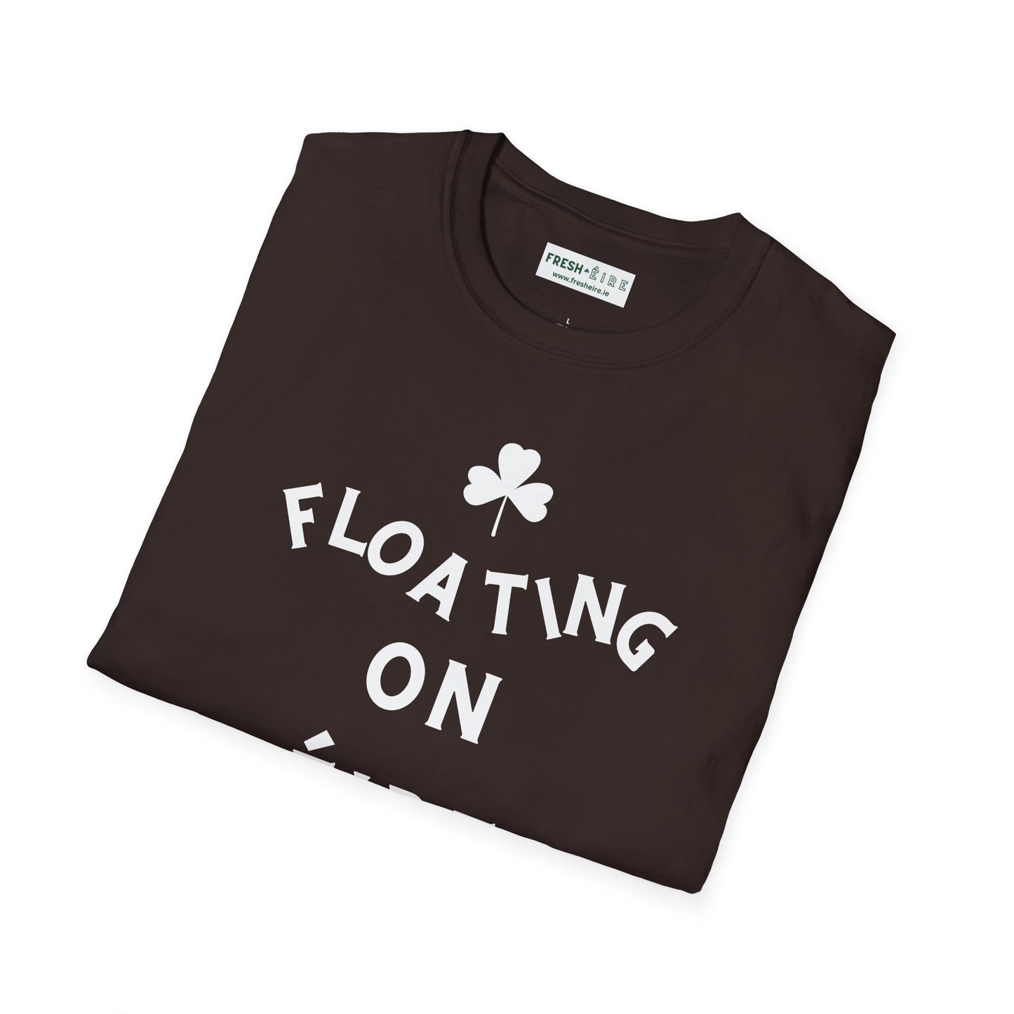 FLOATING ON ÉIRE Unisex Softstyle 100% Cotton T-Shirt