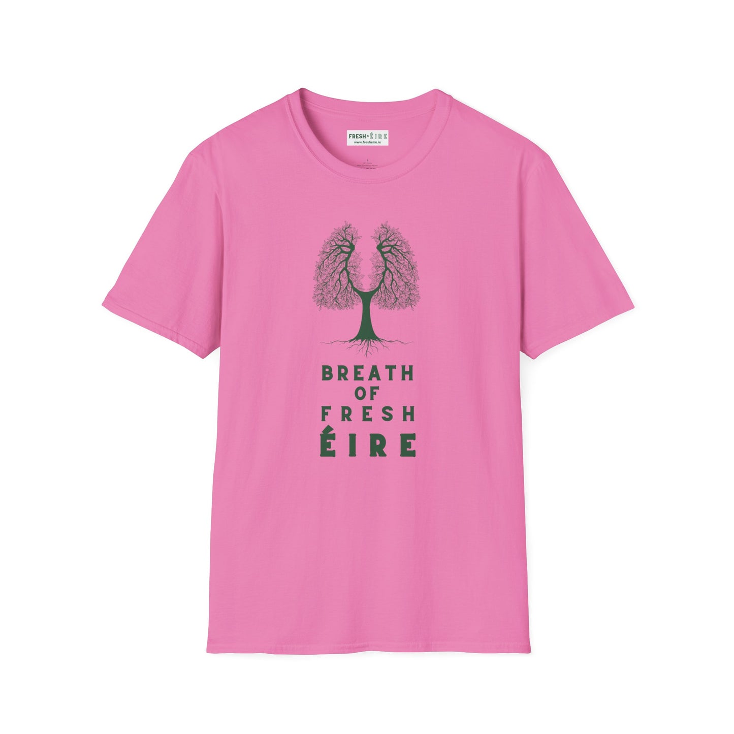 BREATH OF FRESH ÉIRE Unisex Softstyle 100% Cotton T-Shirt