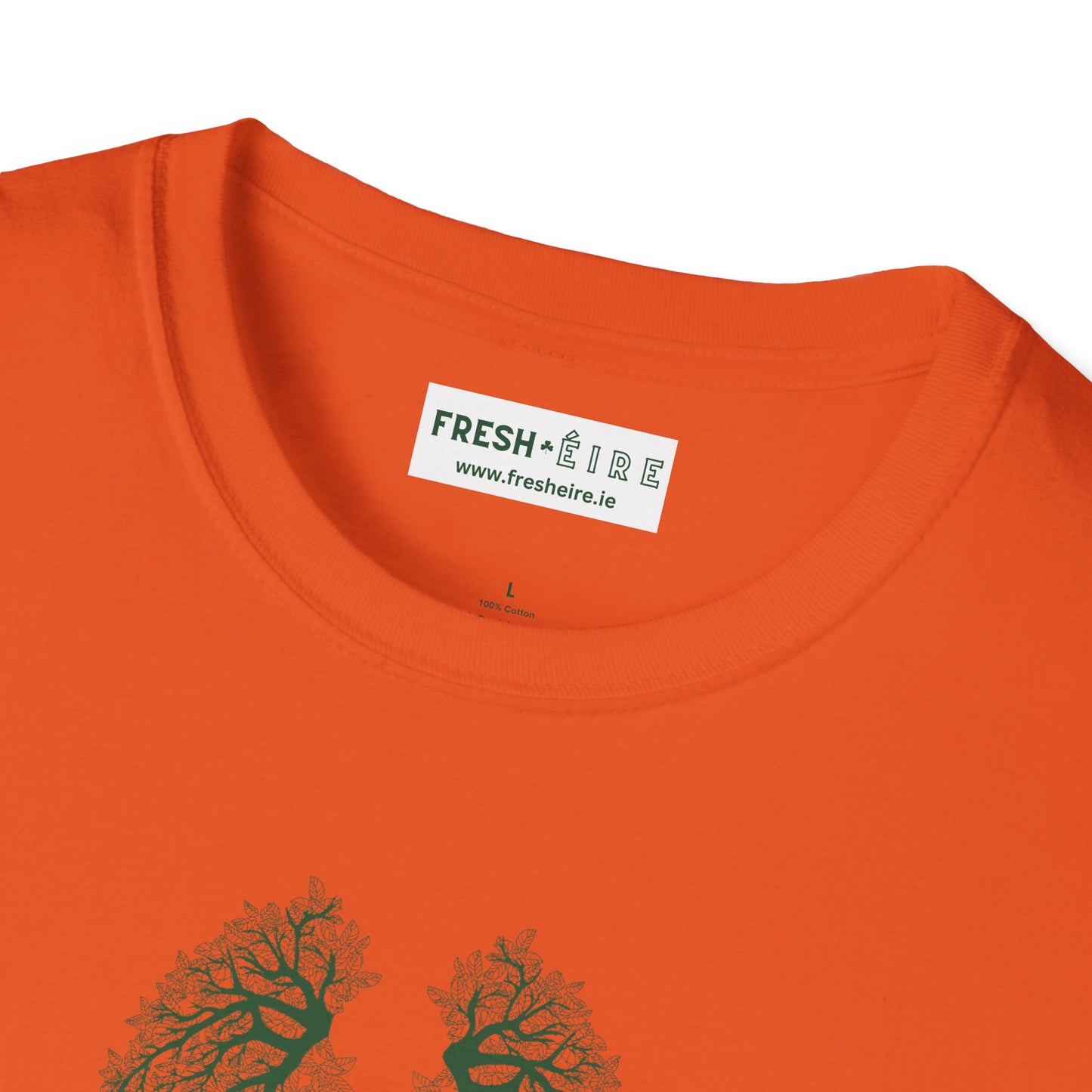BREATH OF FRESH ÉIRE Unisex Softstyle 100% Cotton T-Shirt