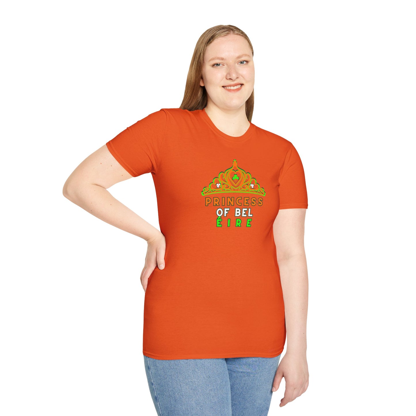 PRINCESS OF BEL ÉIRE Unisex Softstyle 100% Cotton T-Shirt