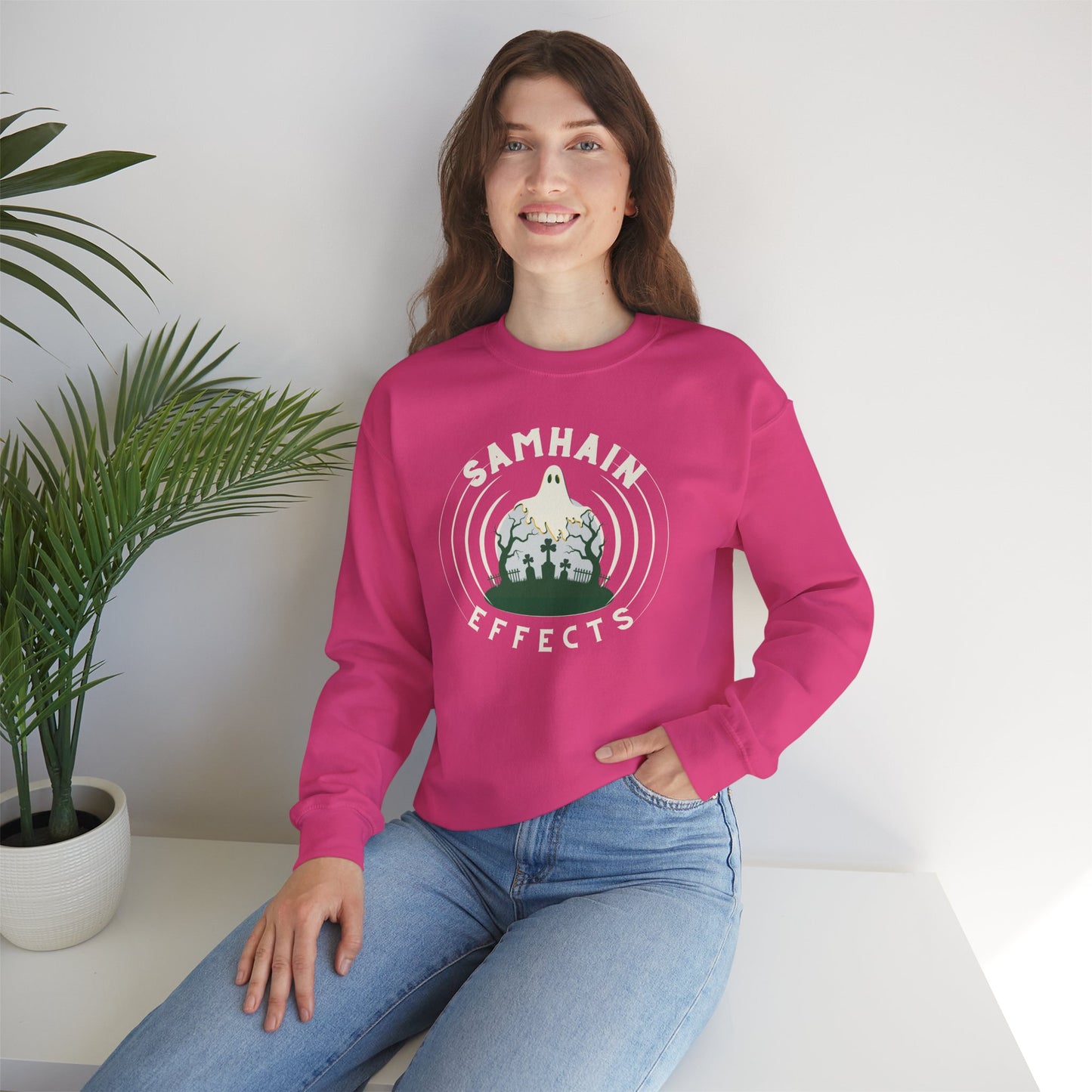SAMHAIM EFFECTS Unisex Heavy Blend Crewneck Sweatshirt