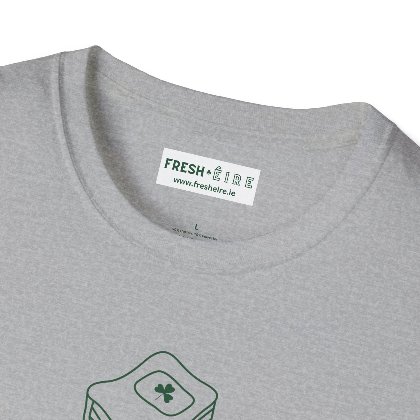I KNOW FOCAL IN IRISH Unisex Softstyle 100% Cotton T-Shirt