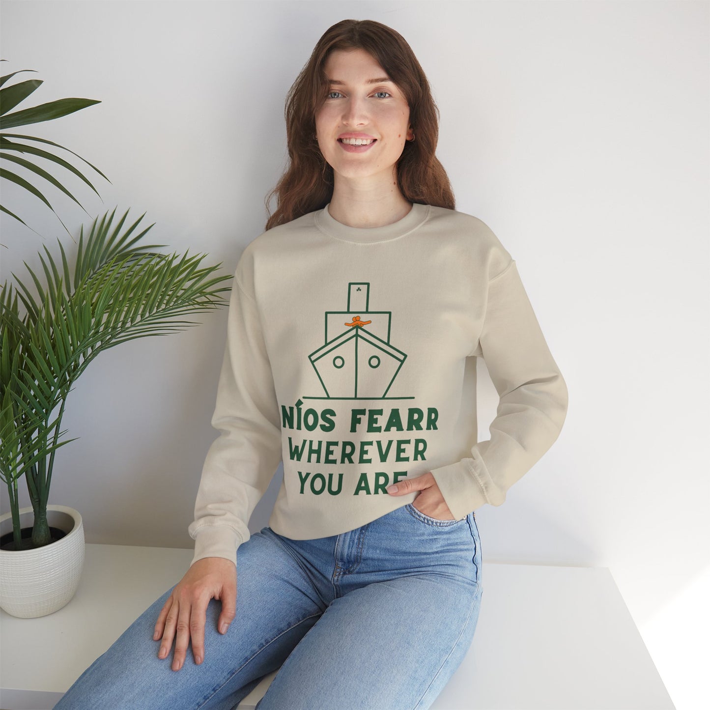 NÍOS FEARR, WHEREVER YOU ARE Unisex Heavy Blend™ Crewneck Sweatshirt