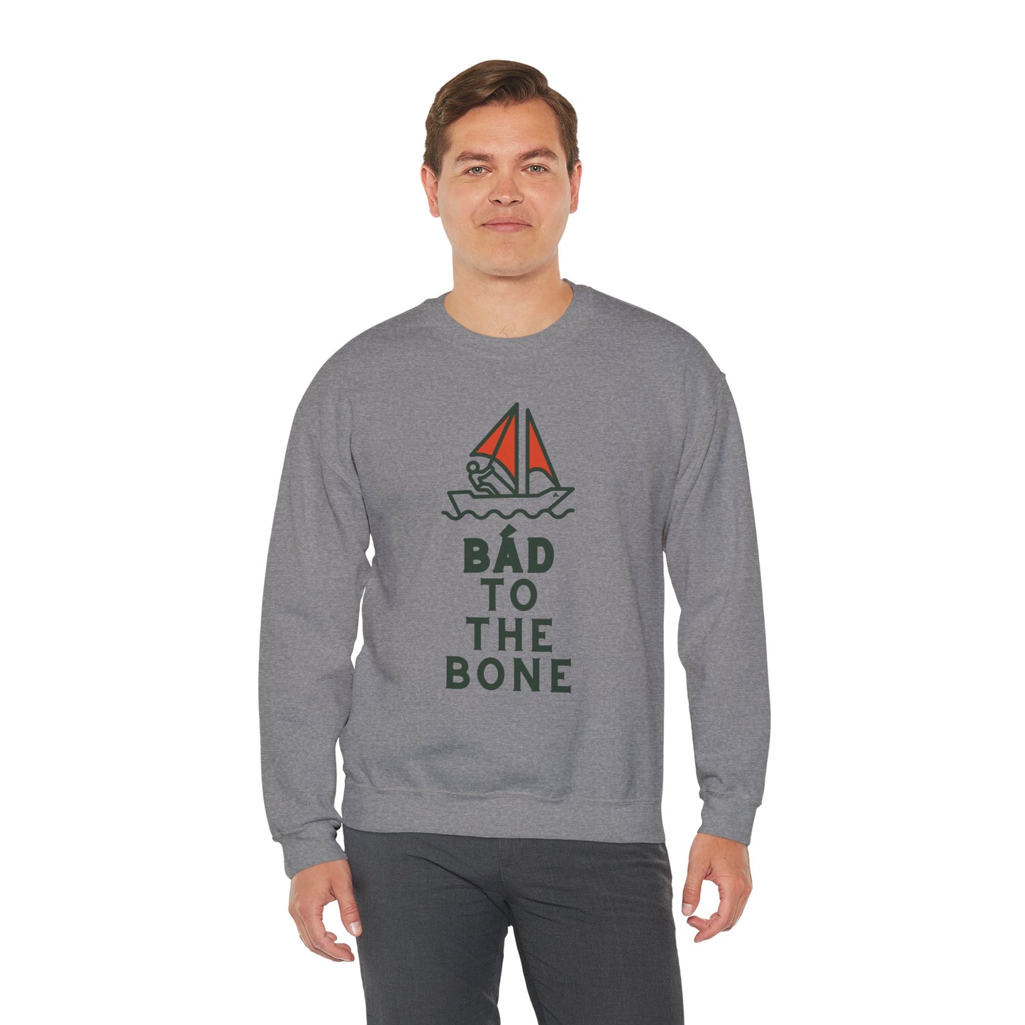 BÁD TO THE BONE Unisex Heavy Blend™ Crewneck Sweatshirt