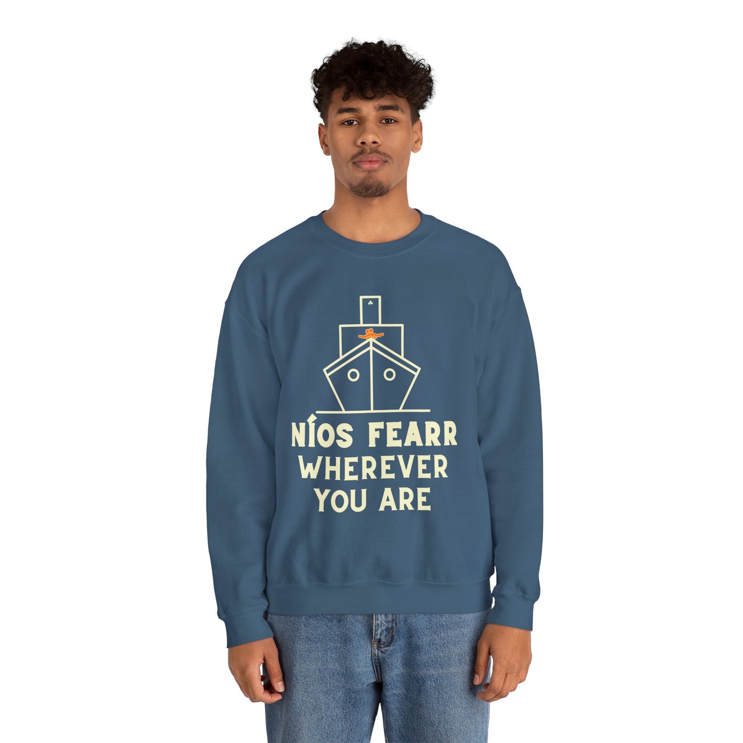NÍOS FEARR, WHEREVER YOU ARE Unisex Heavy Blend™ Crewneck Sweatshirt