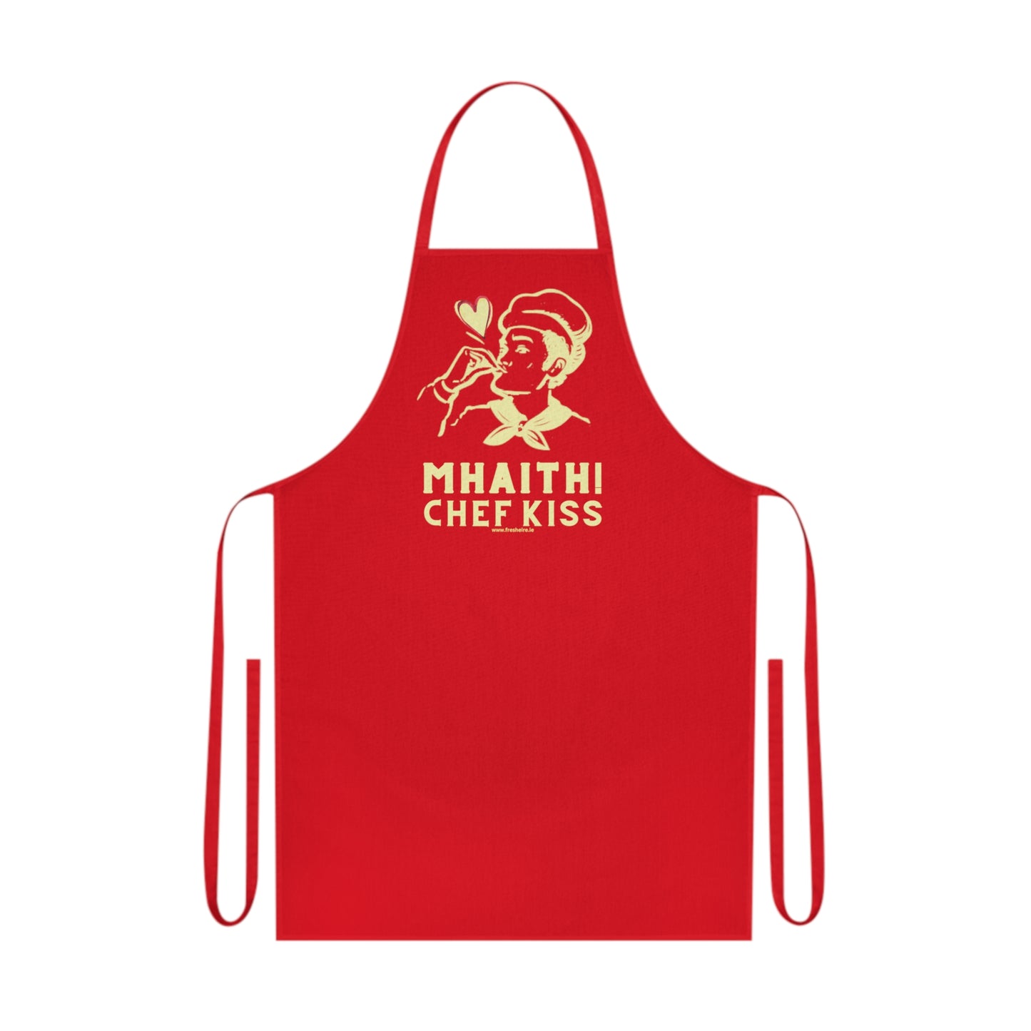 MHAITH! CHEF KISS Cotton Apron