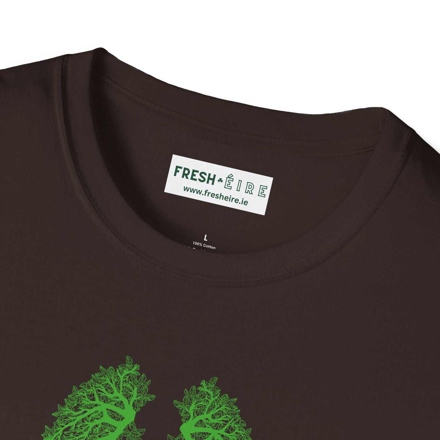 BREATH OF FRESH ÉIRE Unisex Softstyle 100% Cotton T-Shirt
