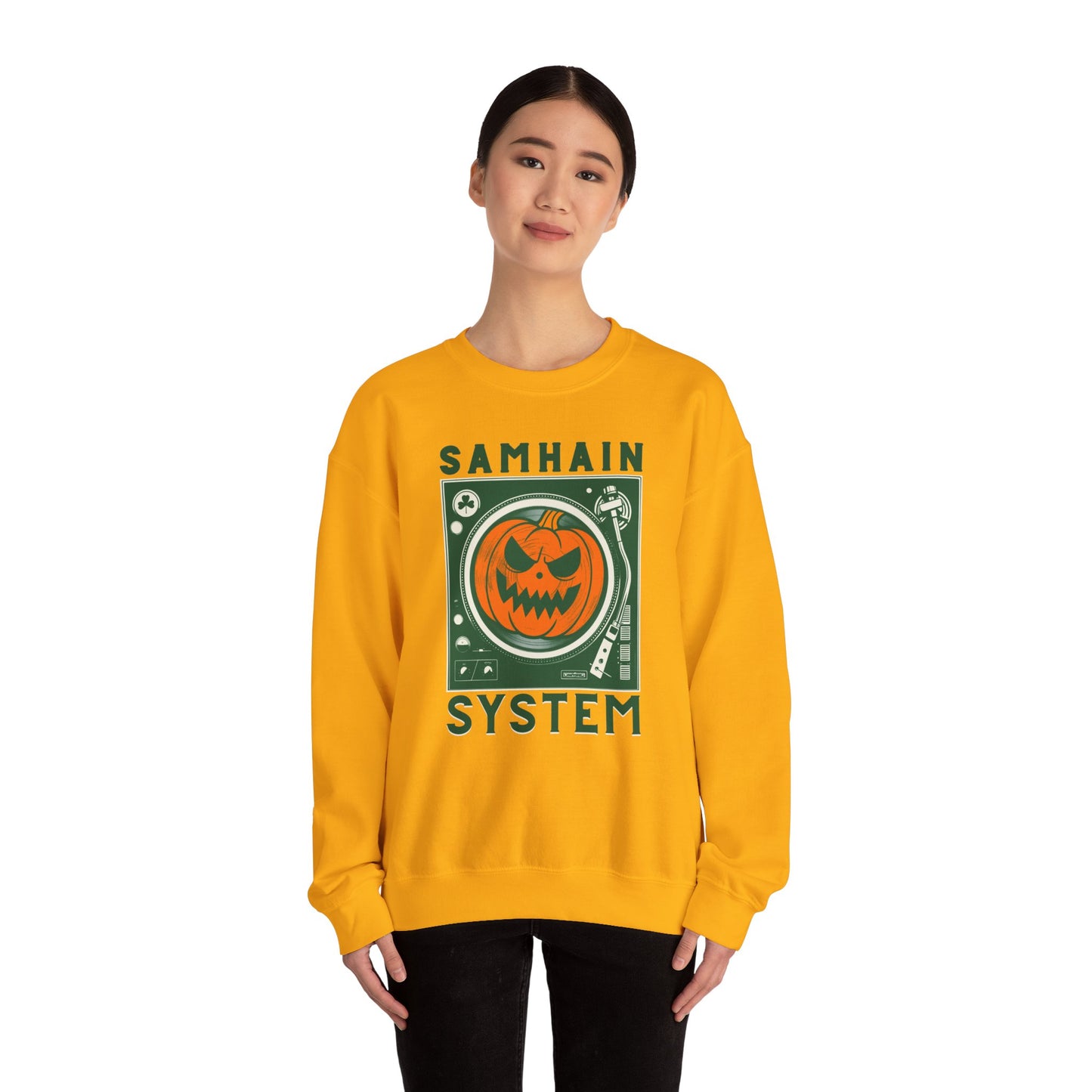 SAMHAIM SYSTEM Unisex Heavy Blend Crewneck Sweatshirt
