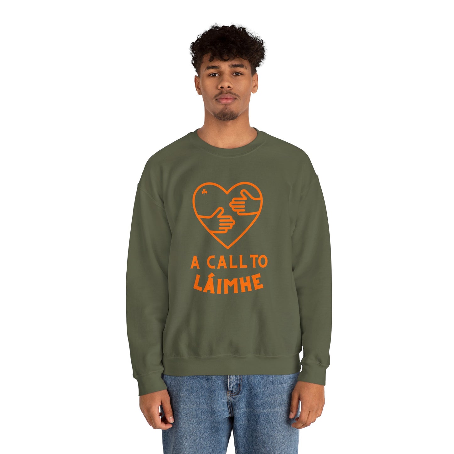 A CALL TO LÁIMHE Unisex Heavy Blend™ Crewneck Sweatshirt