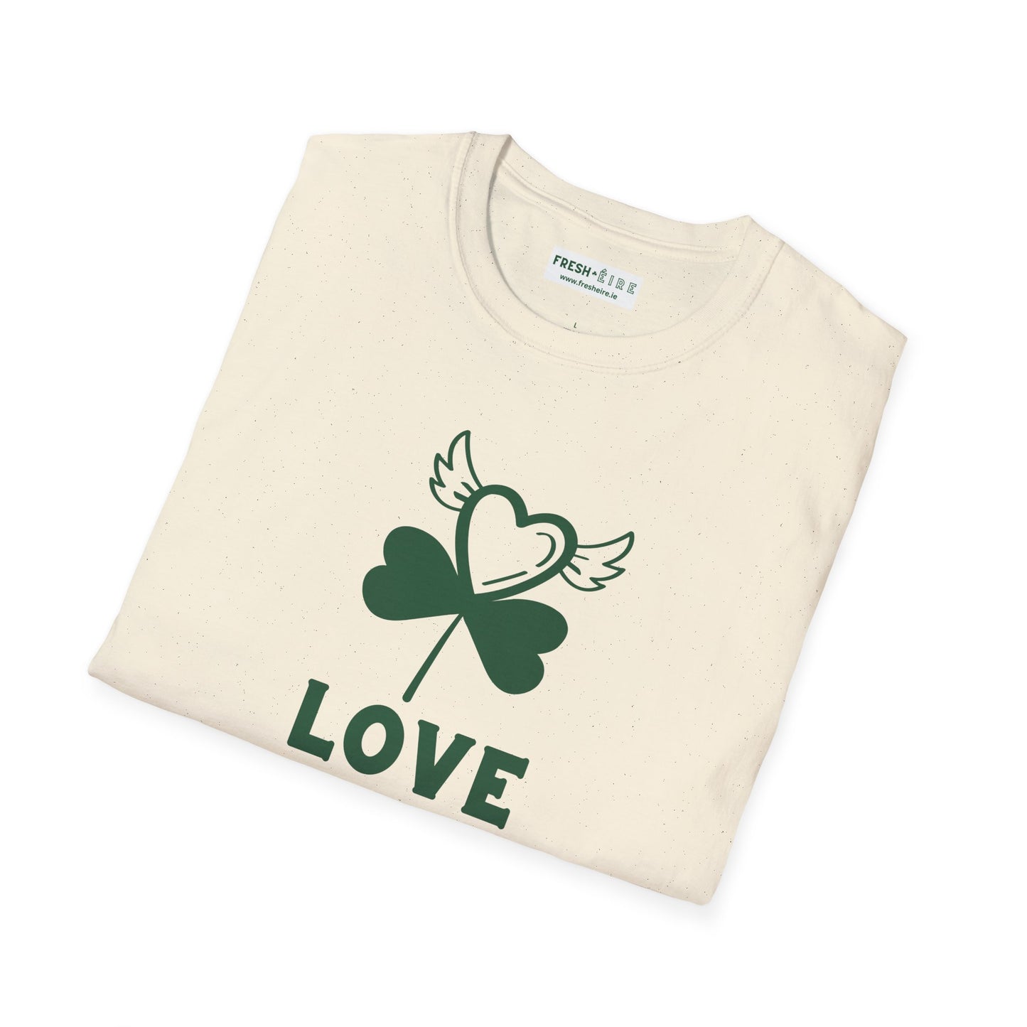 LOVE IS IN THE ÉIRE 2 Unisex Softstyle 100% Cotton T-Shirt