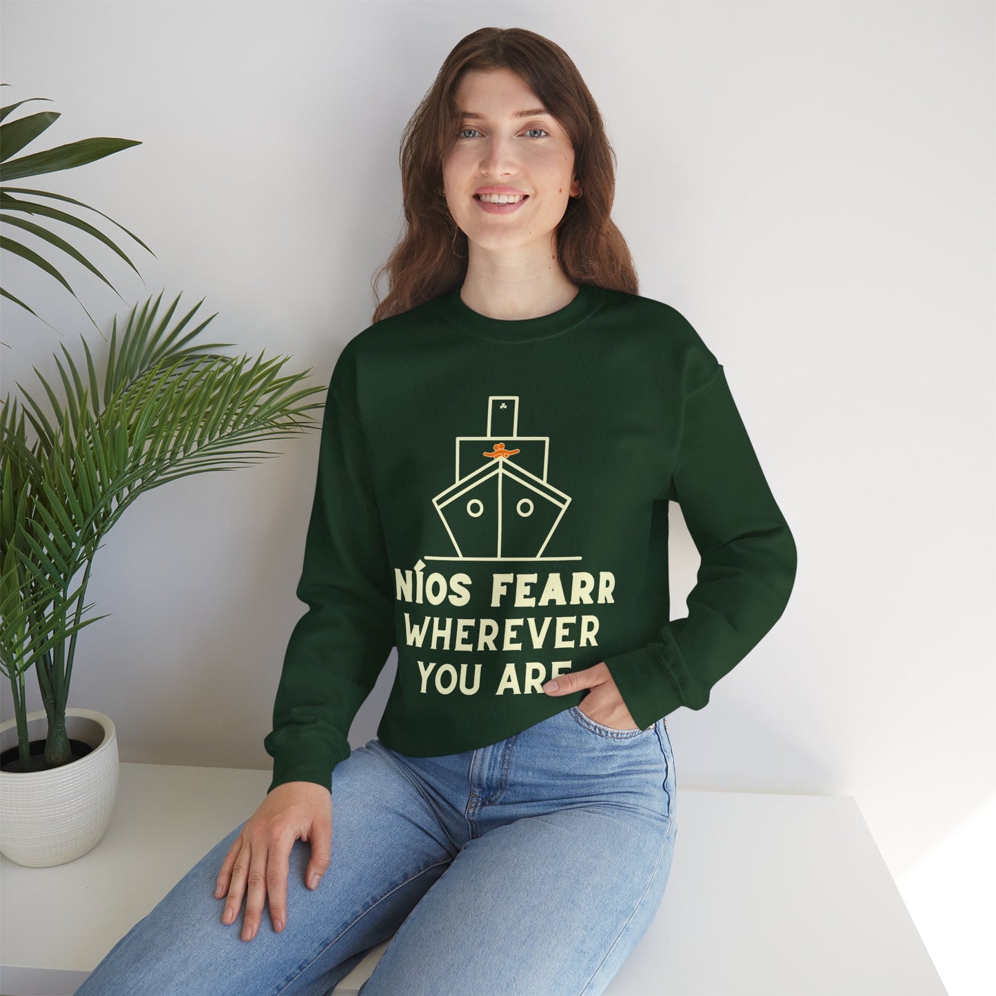 NÍOS FEARR, WHEREVER YOU ARE Unisex Heavy Blend™ Crewneck Sweatshirt