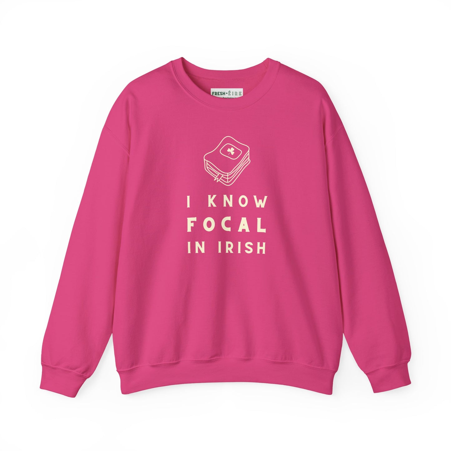 I KNOW FOCAL IN IRISH Unisex Heavy Blend™ Crewneck Sweatshirt