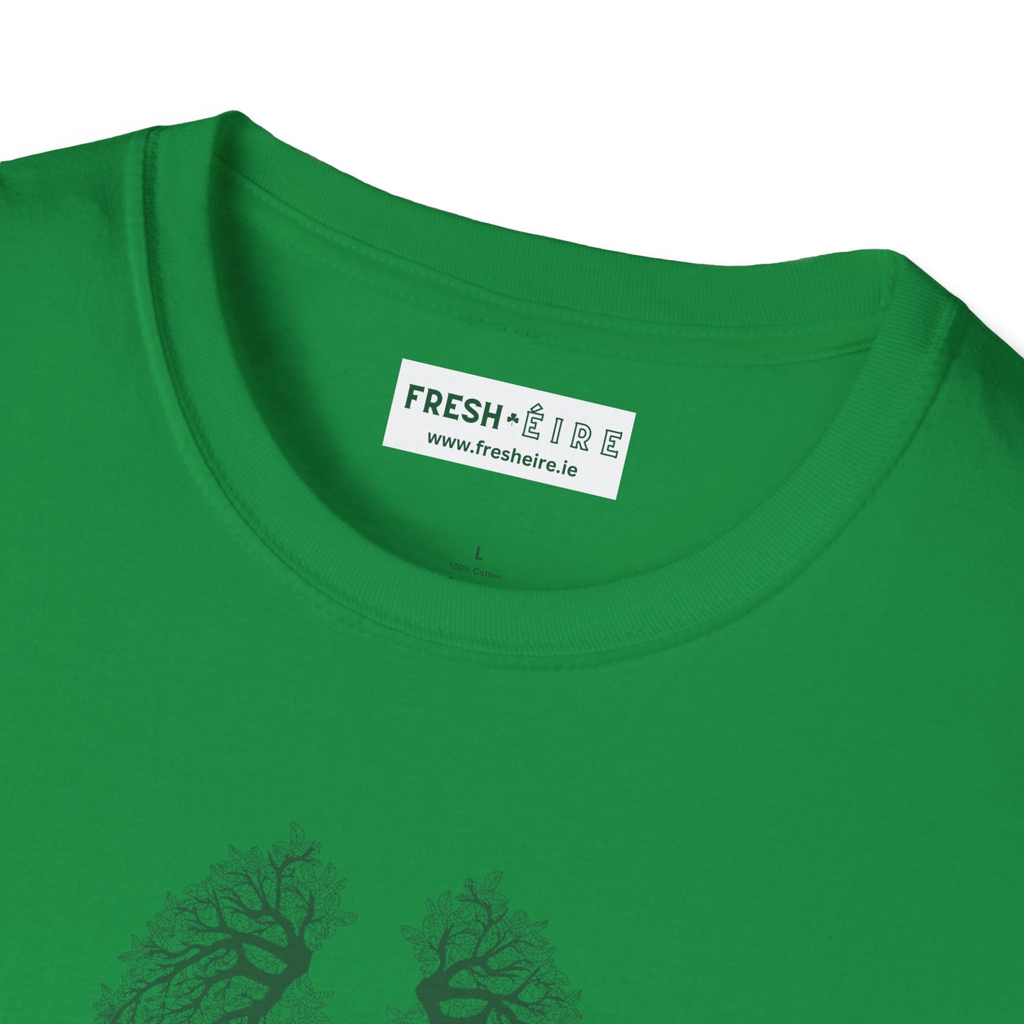 BREATH OF FRESH ÉIRE Unisex Softstyle 100% Cotton T-Shirt
