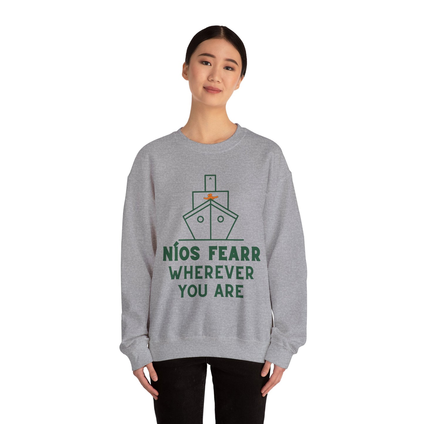 NÍOS FEARR, WHEREVER YOU ARE Unisex Heavy Blend™ Crewneck Sweatshirt