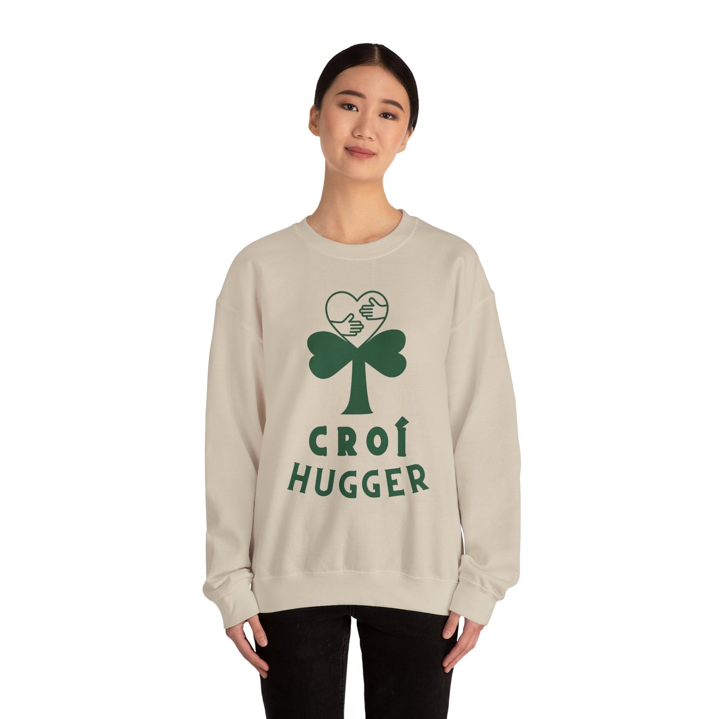 CROÍ HUGGER Unisex Heavy Blend™ Crewneck Sweatshirt