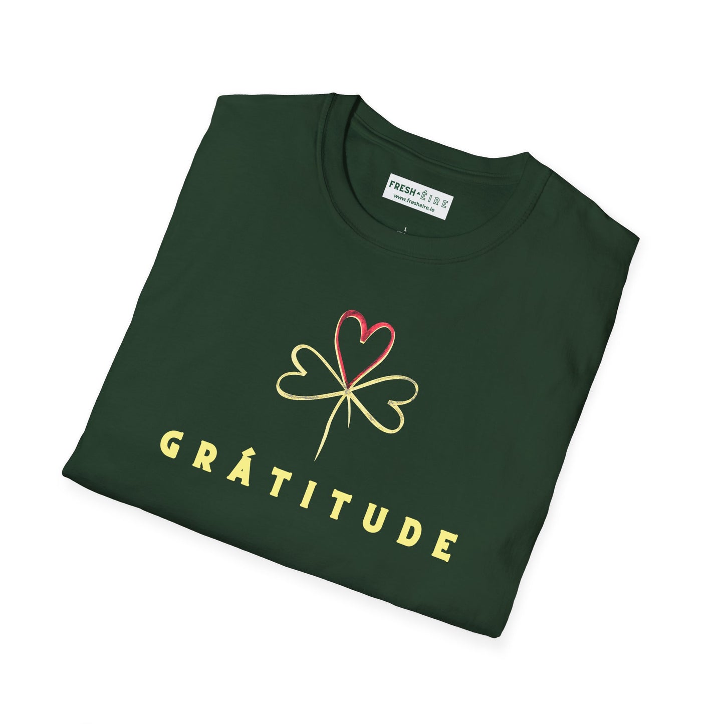GRÁTITUDE Unisex Softstyle 100% Cotton T-Shirt