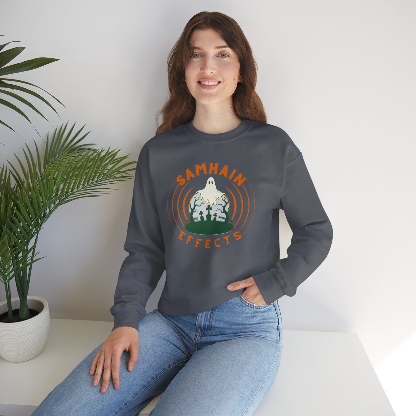 SAMHAIM EFFECTS Unisex Heavy Blend Crewneck Sweatshirt