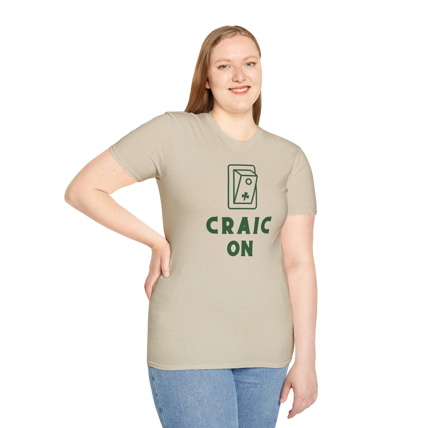 CRAIC ON Unisex Softstyle 100% Cotton T-Shirt