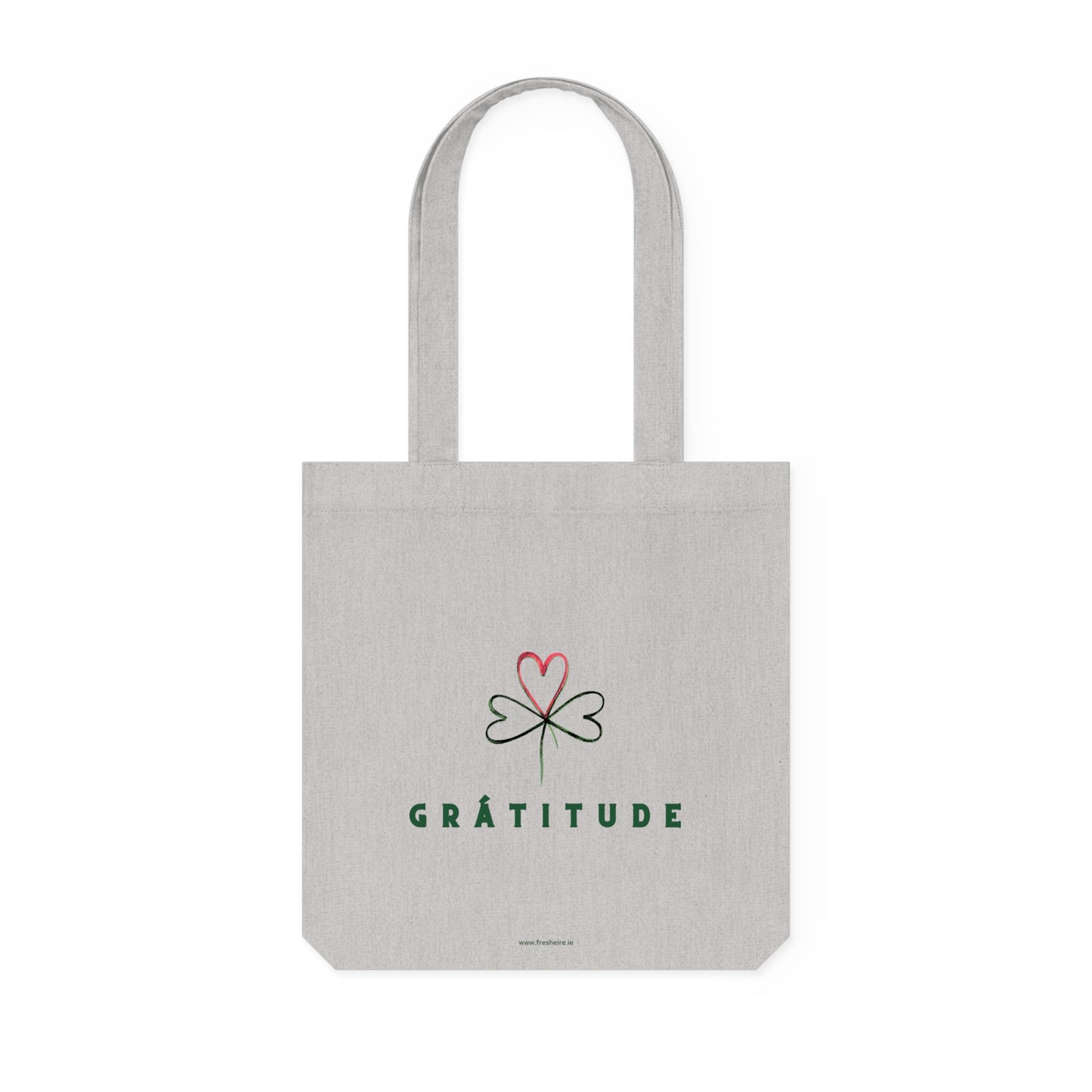 GRÁTITUDE Woven Tote Bag