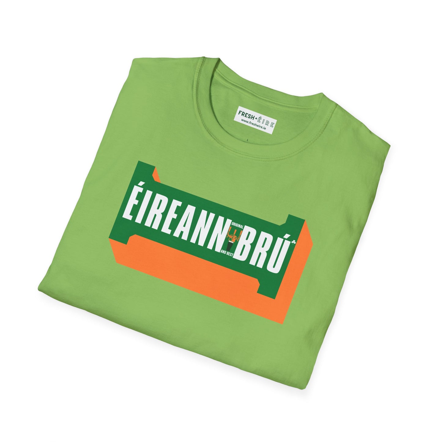 ÉIREANN BRÚ Unisex Softstyle 100% Cotton T-Shirt