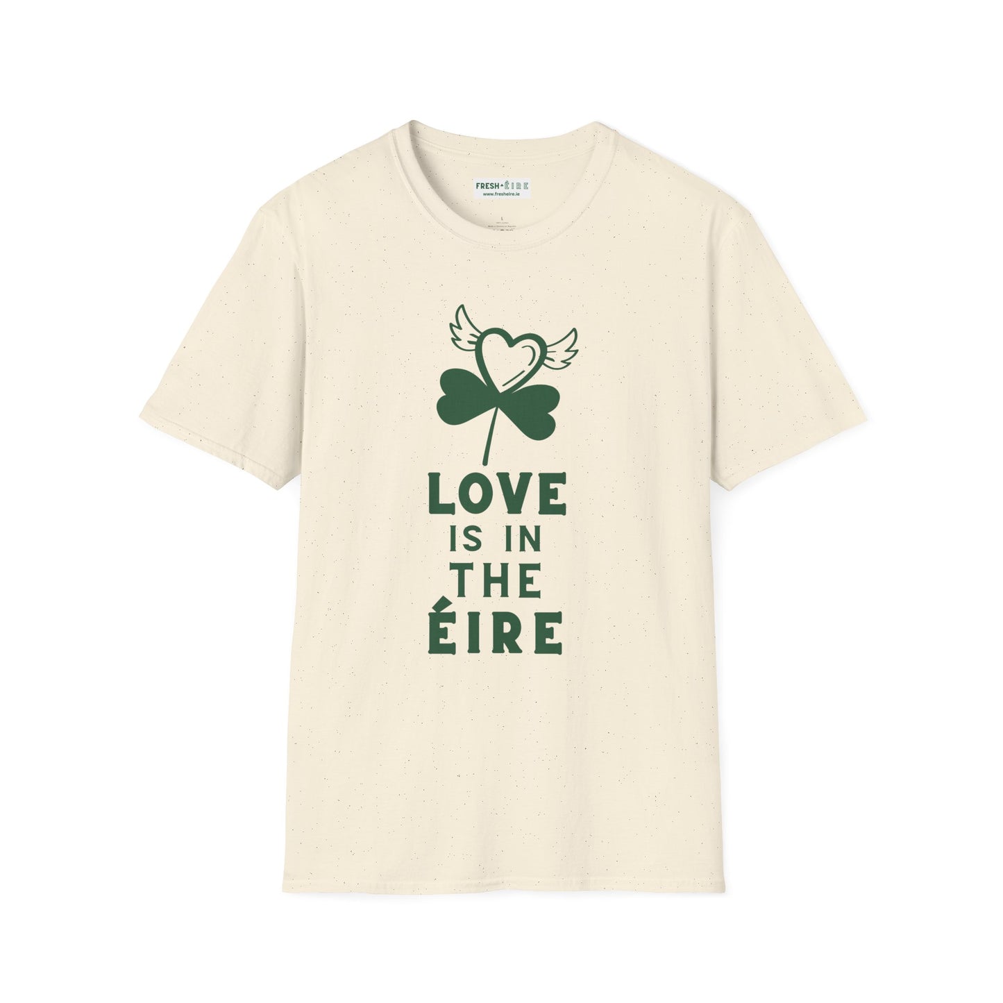 LOVE IS IN THE ÉIRE 2 Unisex Softstyle 100% Cotton T-Shirt
