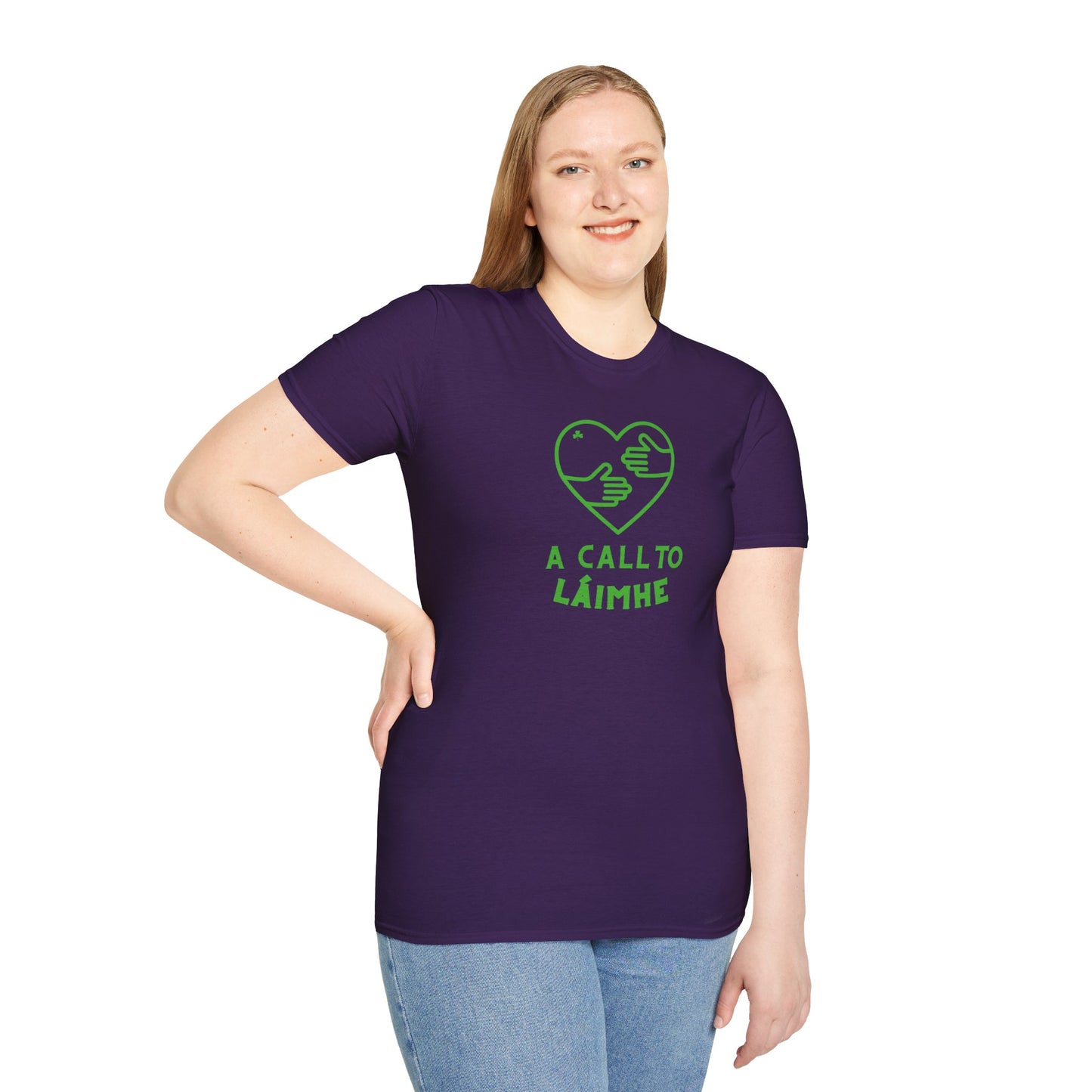 A CALL TO LÁIMHE Unisex Softstyle 100% Cotton T-Shirt