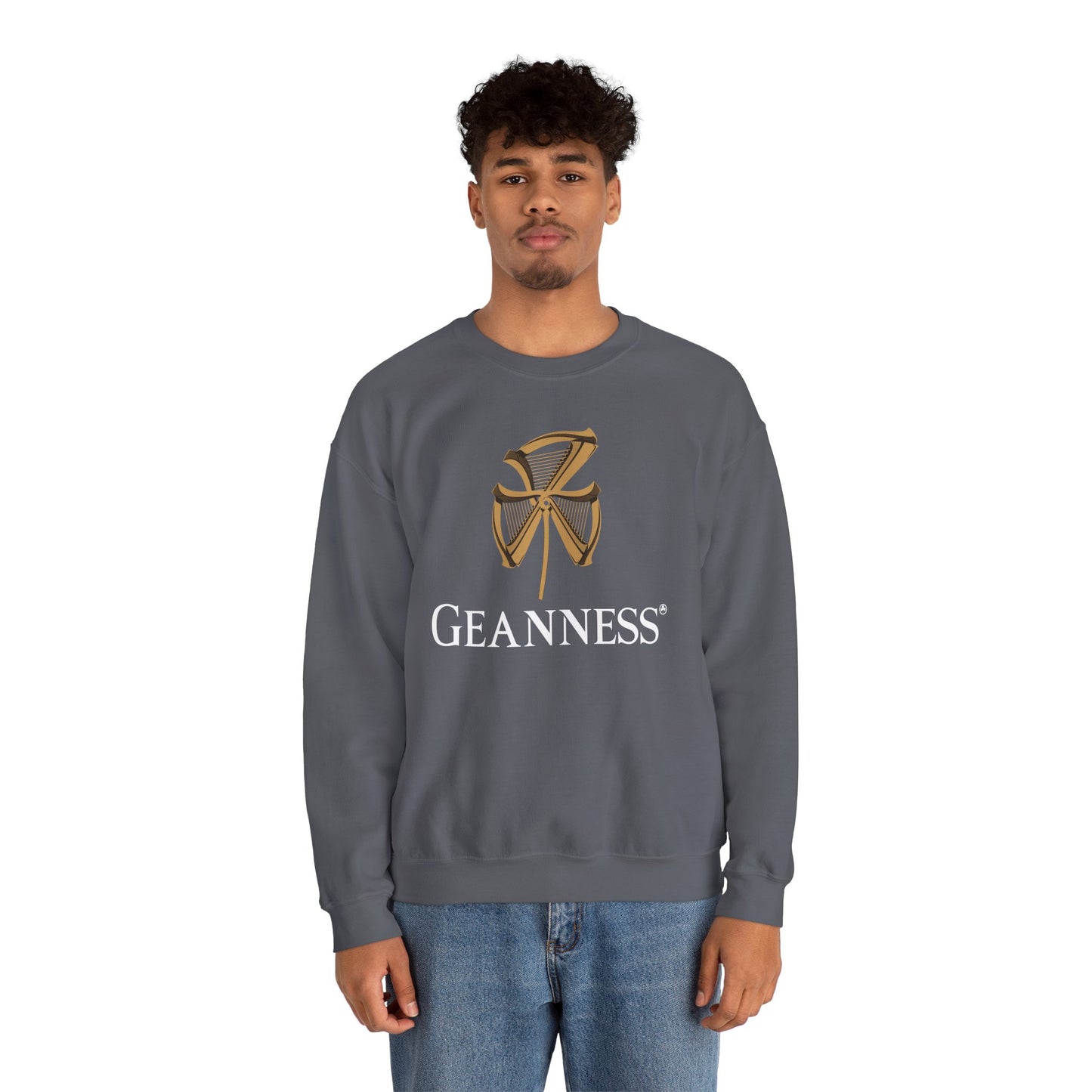 GEANNESS Unisex Heavy Blend Crewneck Sweatshirt