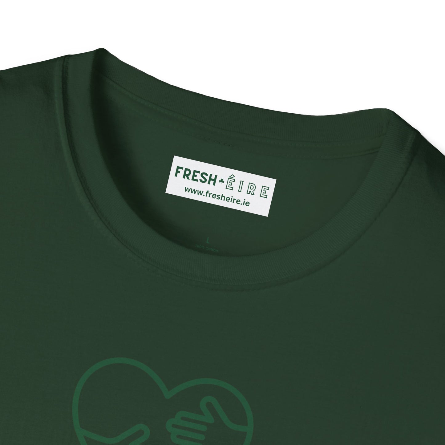 CROÍ HUGGER Unisex Softstyle 100% Cotton T-Shirt