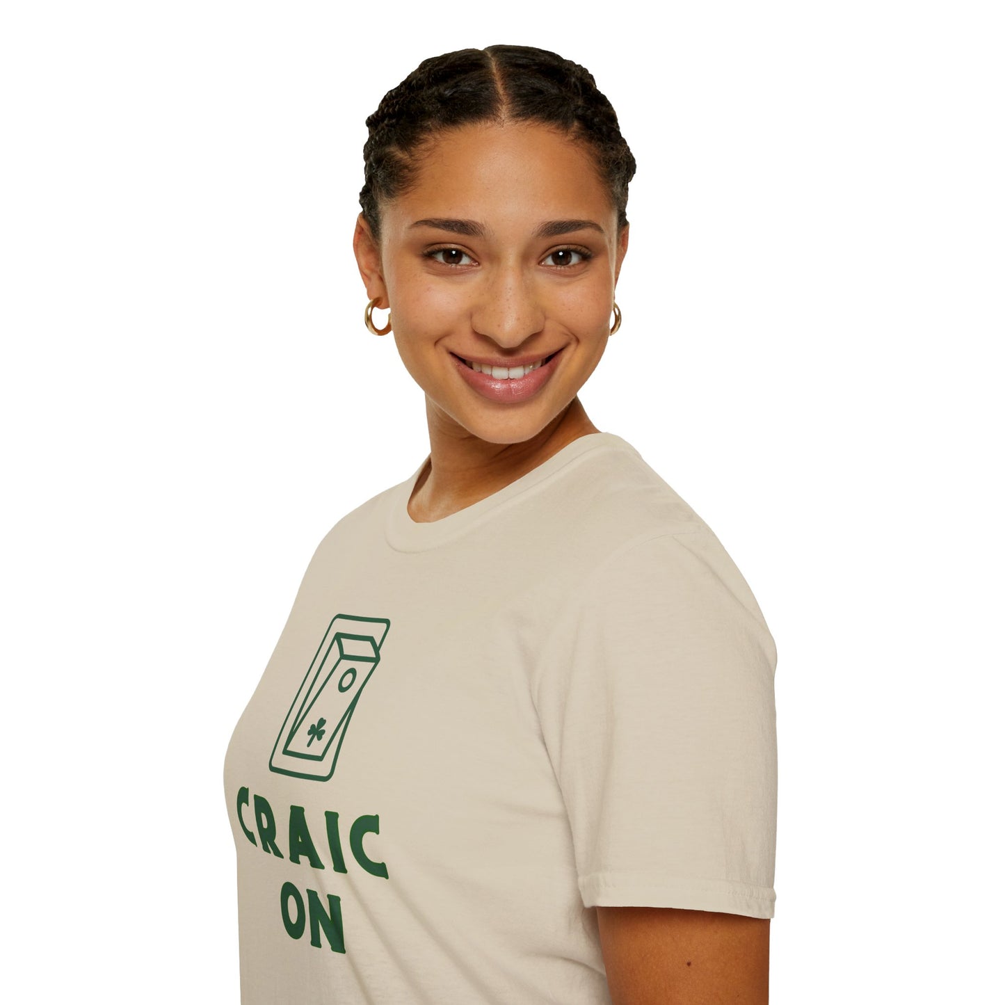 CRAIC ON Unisex Softstyle 100% Cotton T-Shirt