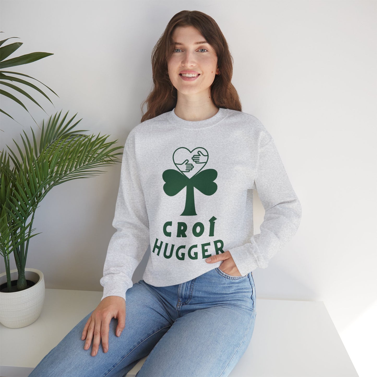 CROÍ HUGGER Unisex Heavy Blend™ Crewneck Sweatshirt