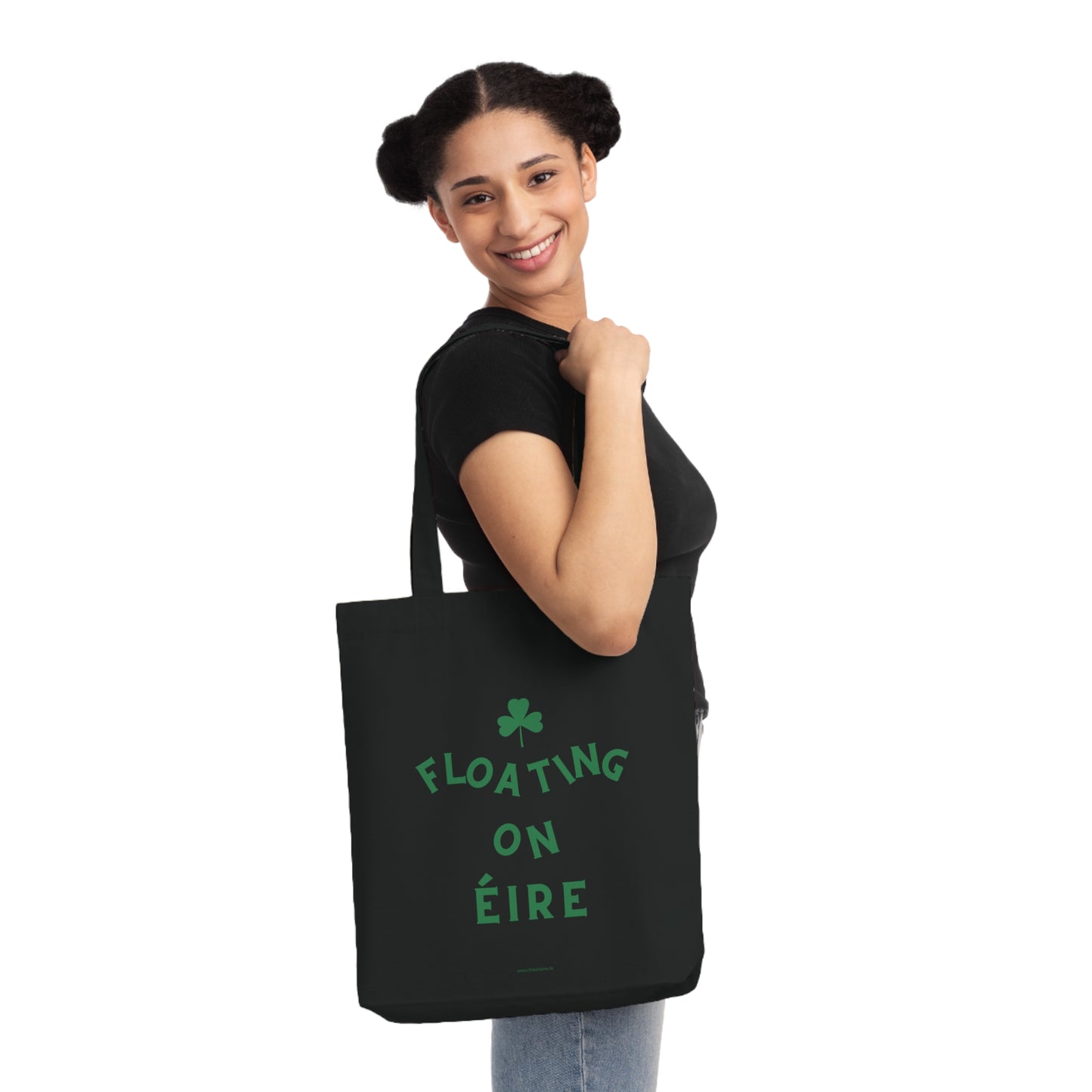 FLOATING ON ÉIRE Woven Tote Bag