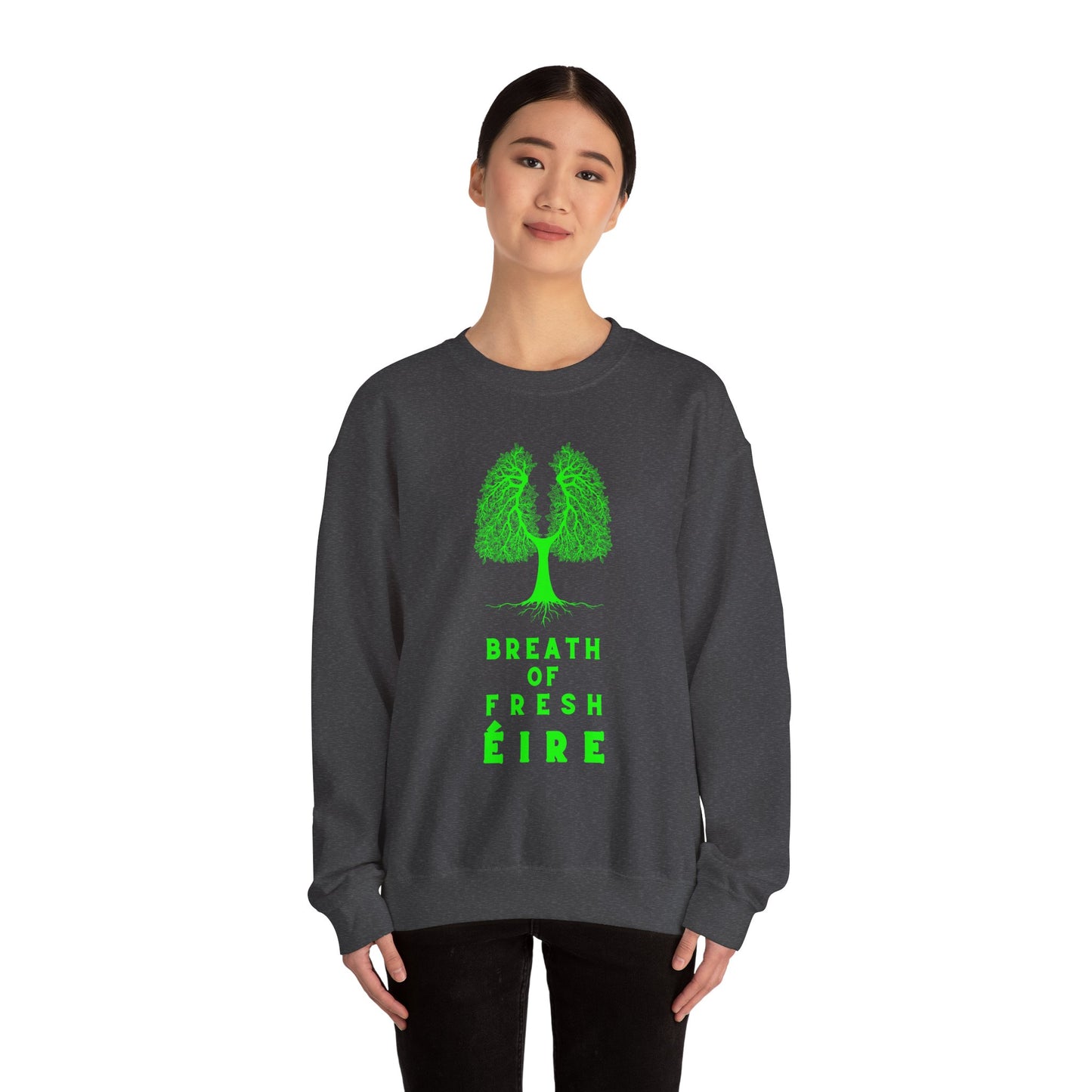 BREATH OF FRESH ÉIRE Unisex Heavy Blend™ Crewneck Sweatshirt