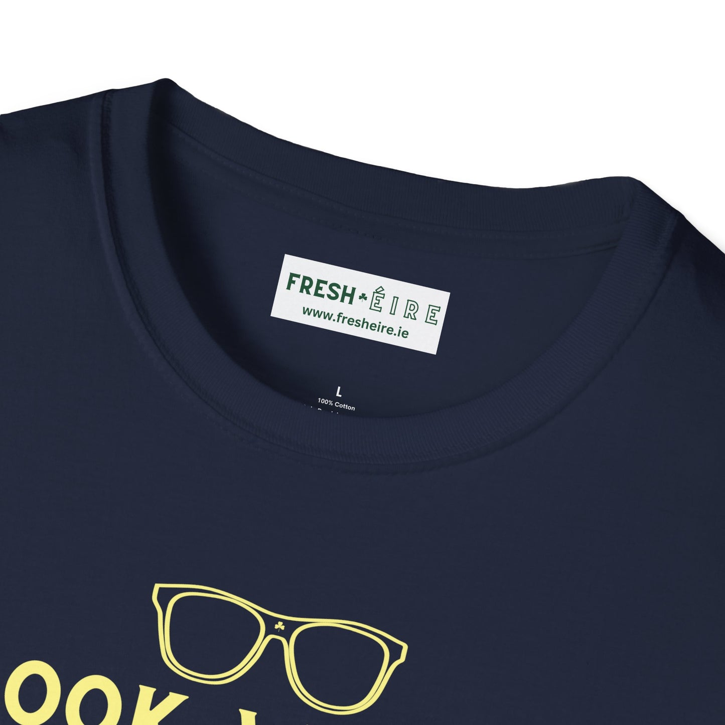 LOOK WHO'S AG CAINT Unisex Softstyle 100% Cotton T-Shirt