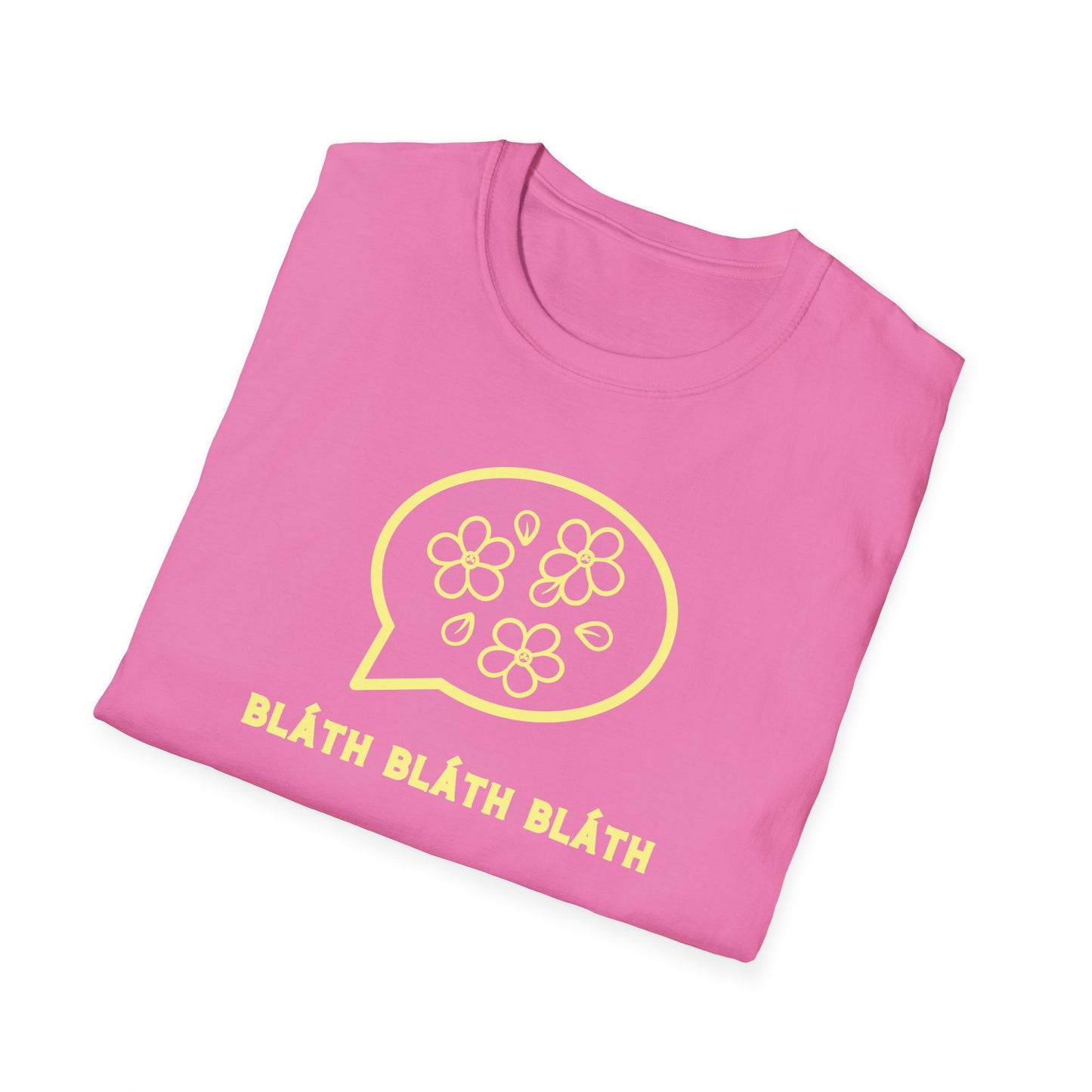 BLÁTH BLÁTH BLÁTH Unisex Softstyle 100% Cotton T-Shirt