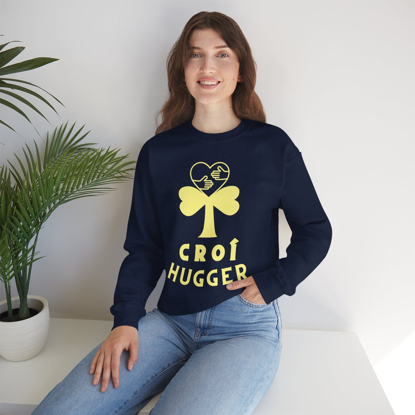 CROÍ HUGGER Unisex Heavy Blend™ Crewneck Sweatshirt
