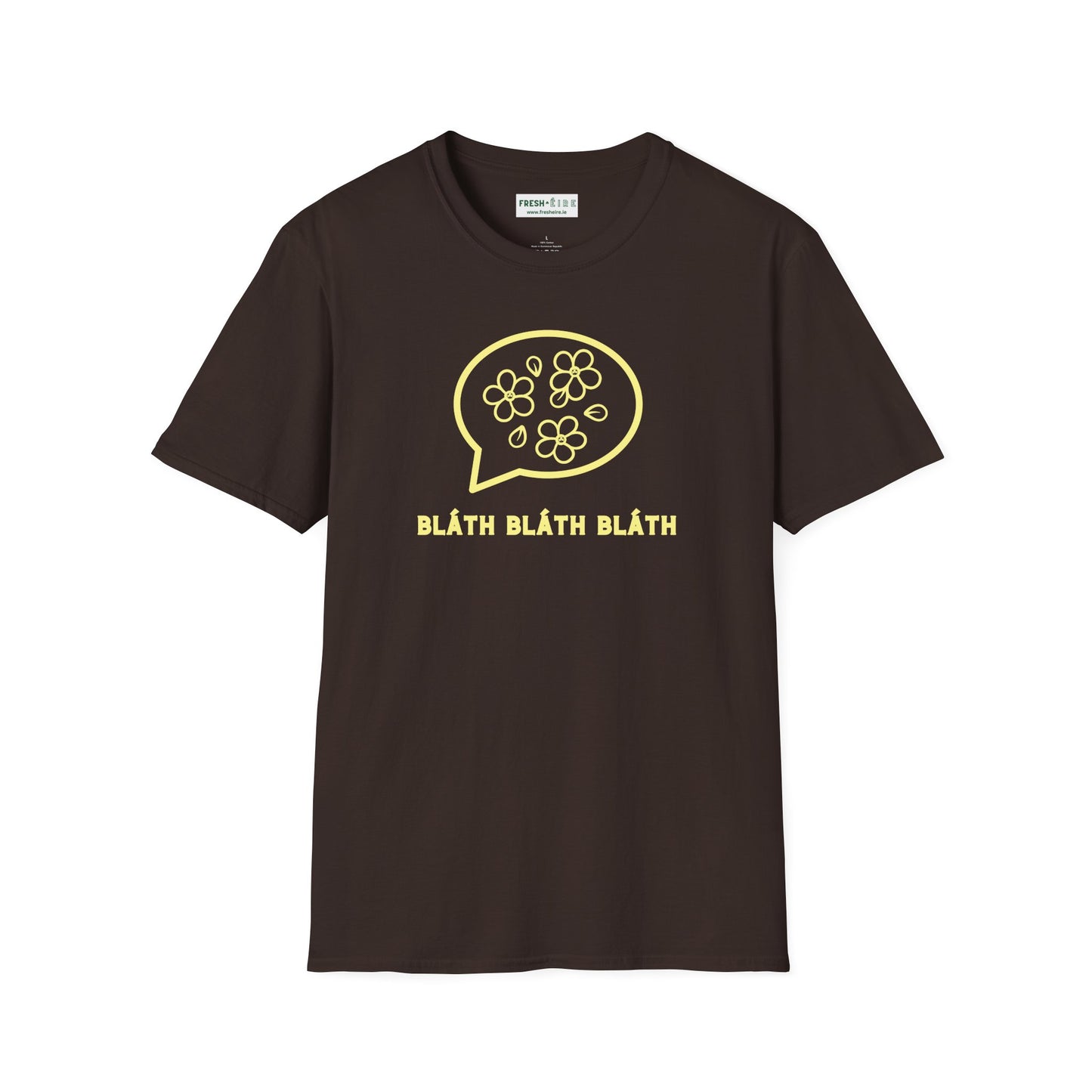 BLÁTH BLÁTH BLÁTH Unisex Softstyle 100% Cotton T-Shirt