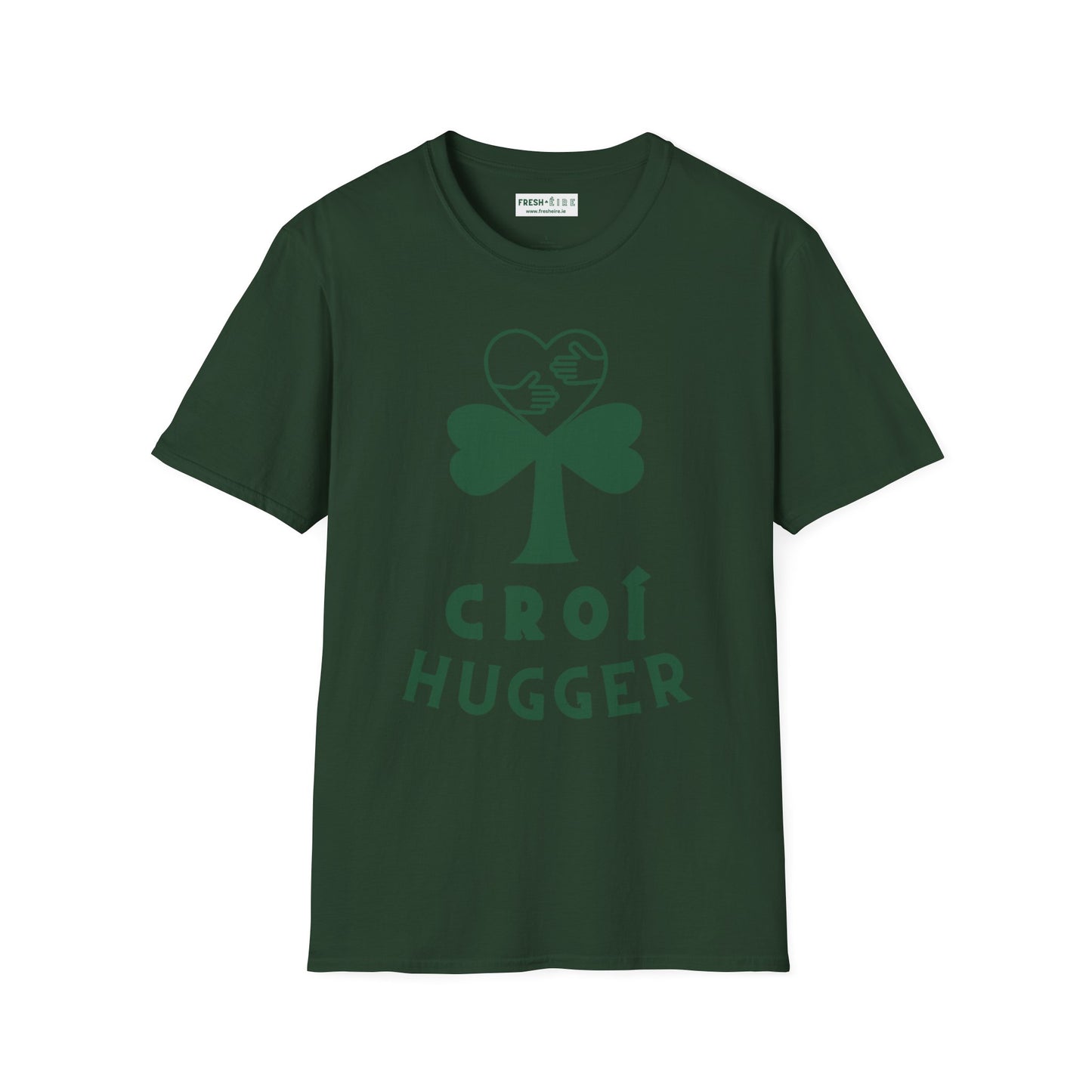 CROÍ HUGGER Unisex Softstyle 100% Cotton T-Shirt
