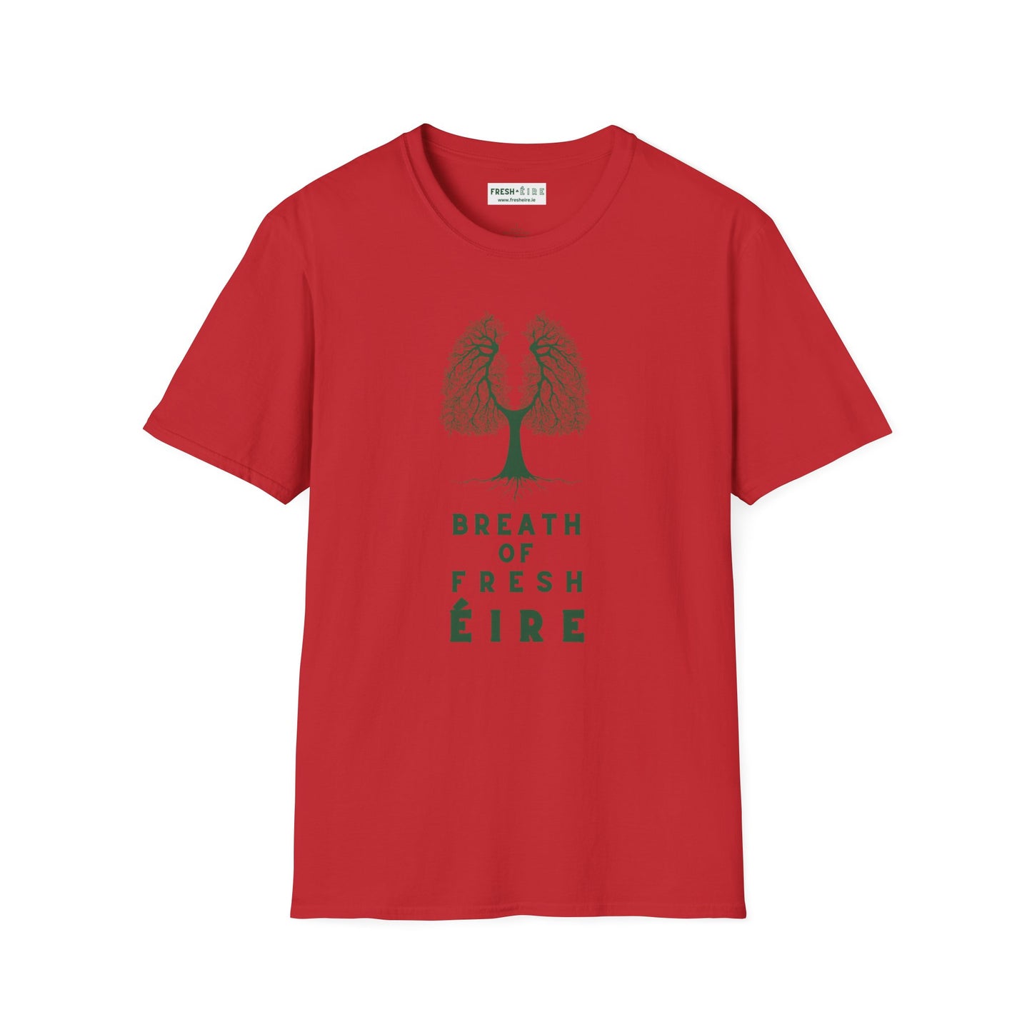 BREATH OF FRESH ÉIRE Unisex Softstyle 100% Cotton T-Shirt