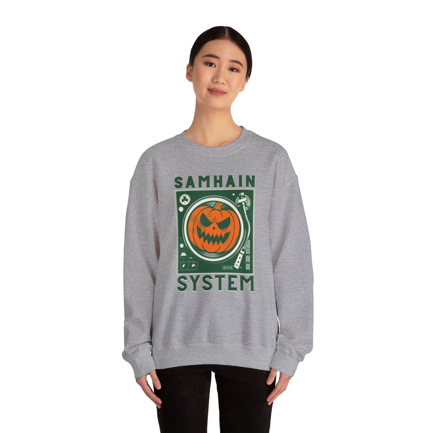 SAMHAIM SYSTEM Unisex Heavy Blend Crewneck Sweatshirt
