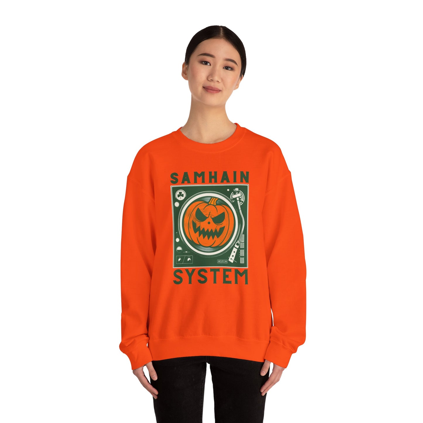 SAMHAIM SYSTEM Unisex Heavy Blend Crewneck Sweatshirt