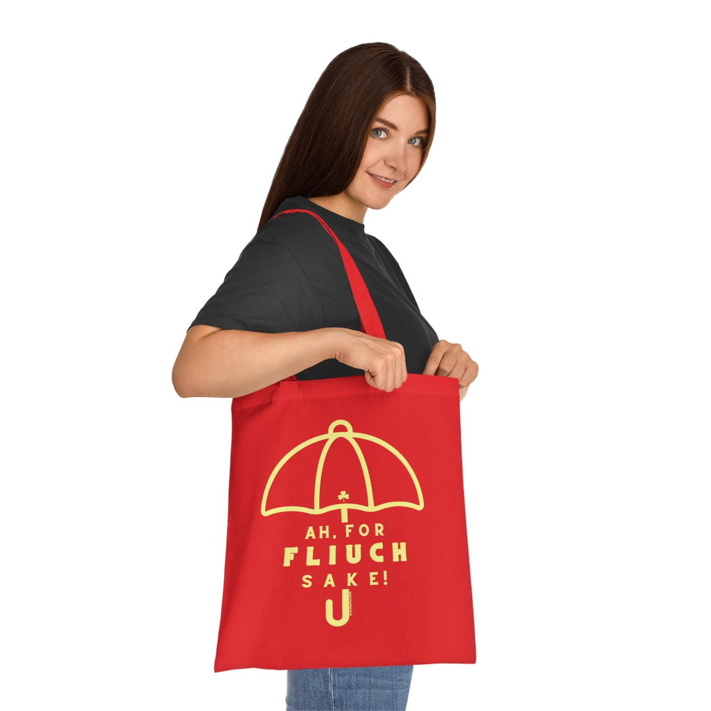 AH, FOR FLIUCH SAKE! 100% Cotton Tote Bag