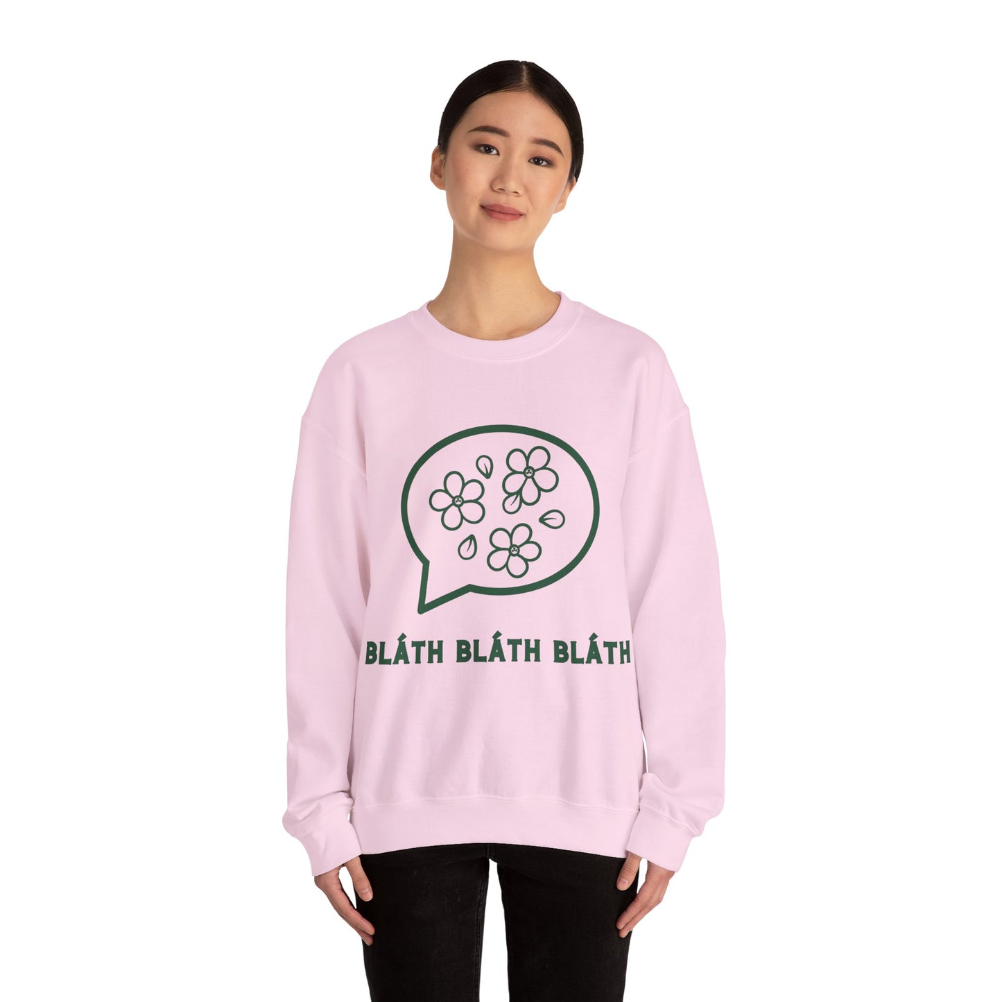 BLÁTH BLÁTH BLÁTH Unisex Heavy Blend Crewneck Sweatshirt