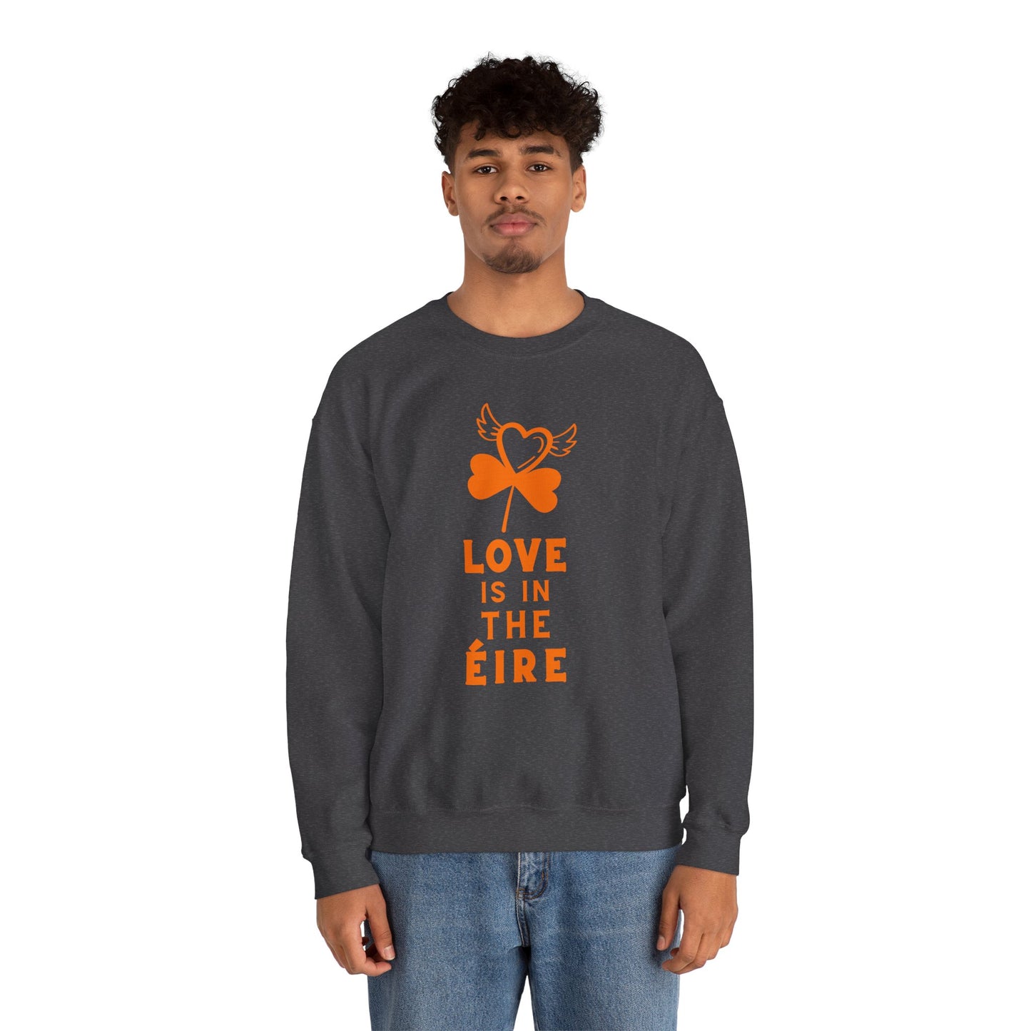 LOVE IS IN THE ÉIRE 2 Unisex Heavy Blend™ Crewneck Sweatshirt